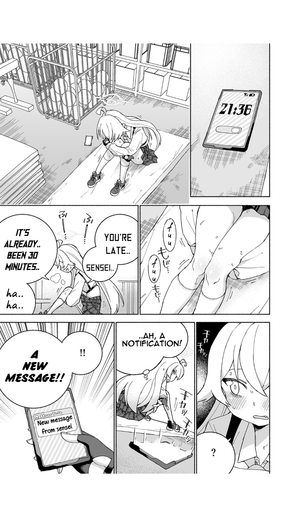 [Kohri Club (Kohri Ms)] Toraware no Hoshino (Blue Archive)  [English] [Digital] изображение № 11