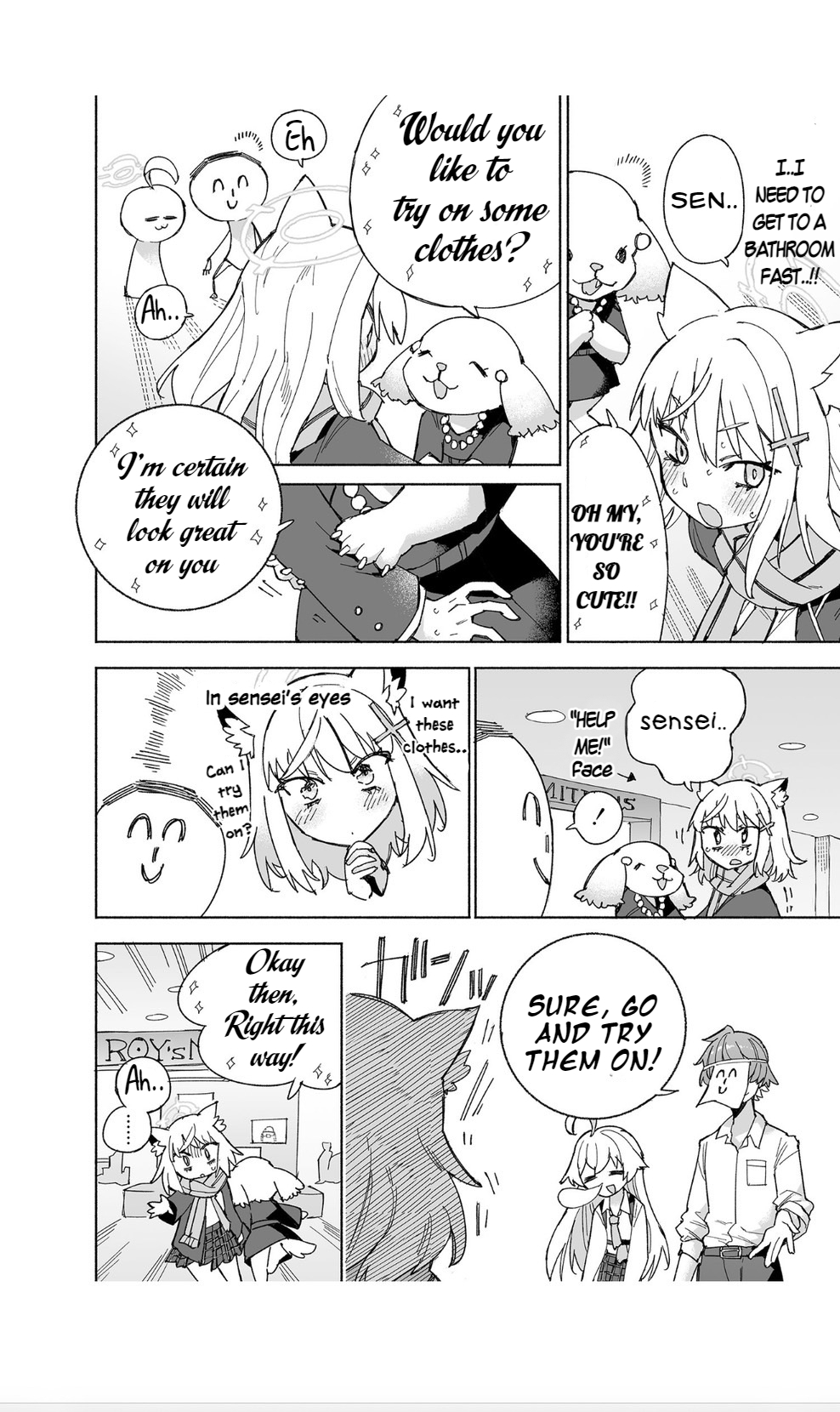 [Kohri Club (Kohri Ms)] Ookami no Mizu (Blue Archive) [English] [Digital] image number 12