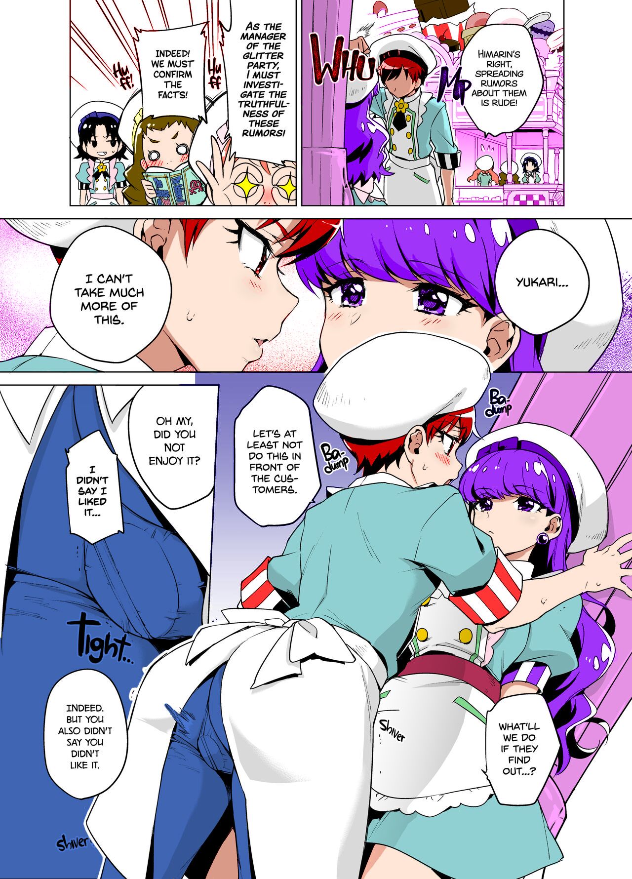 [Muchakai (Mucha)] Femme Tachi Boy Neko a la Mode | Feminine Top, Boyish Bottom a La Mode (Kirakira PreCure a la Mode) [English] {2d-market.com} [Decensored] [Digital] (Colorized) numero di immagine  2