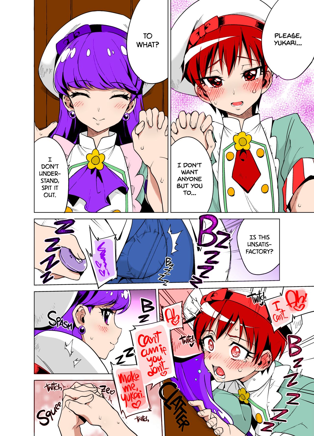 [Muchakai (Mucha)] Femme Tachi Boy Neko a la Mode | Feminine Top, Boyish Bottom a La Mode (Kirakira PreCure a la Mode) [English] {2d-market.com} [Decensored] [Digital] (Colorized) numero di immagine  6