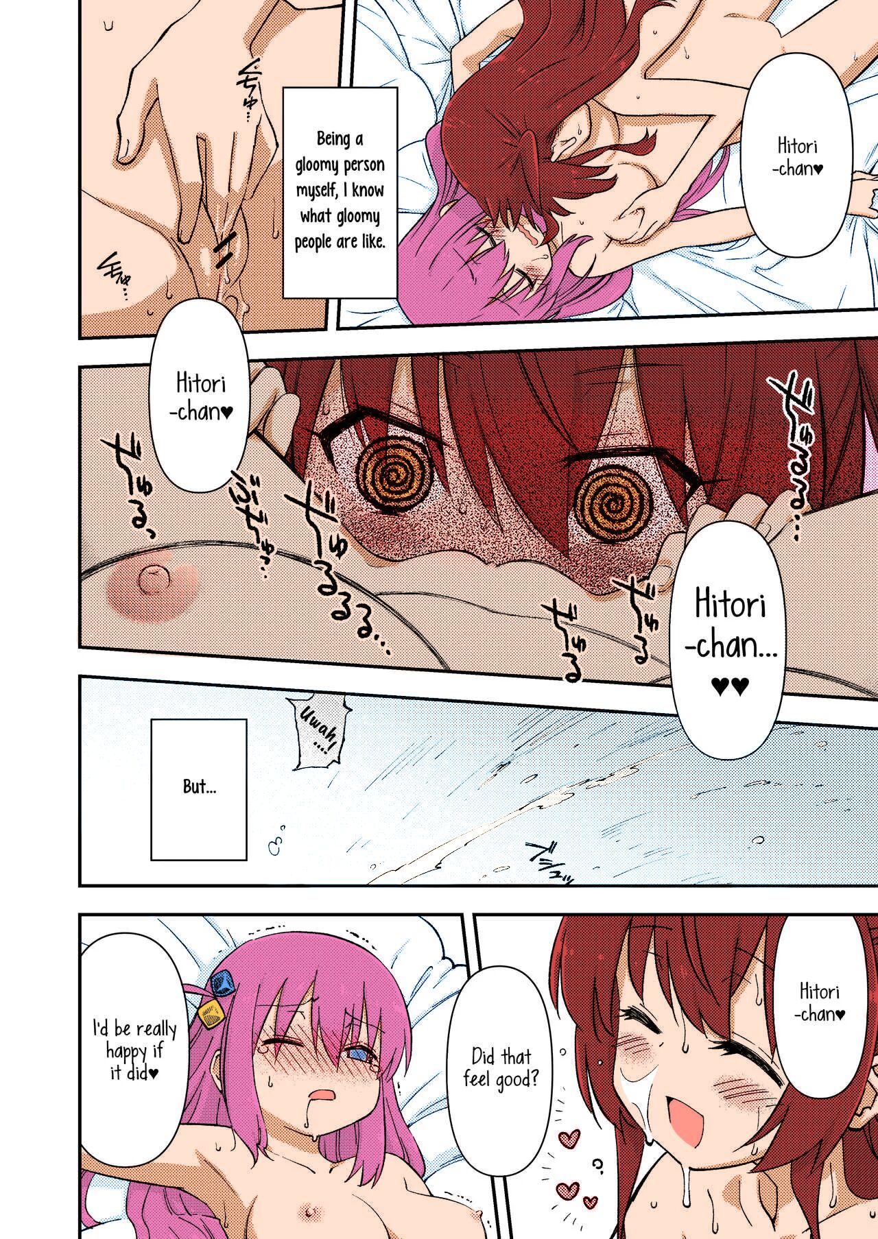 [Didii Temp (Ditama Bow)] Mitekurahyai! | Pleashe Wotch! (Bocchi The Rock!) [English] [/u/ Scanlations] [Colorized] [Digital] numero di immagine  5