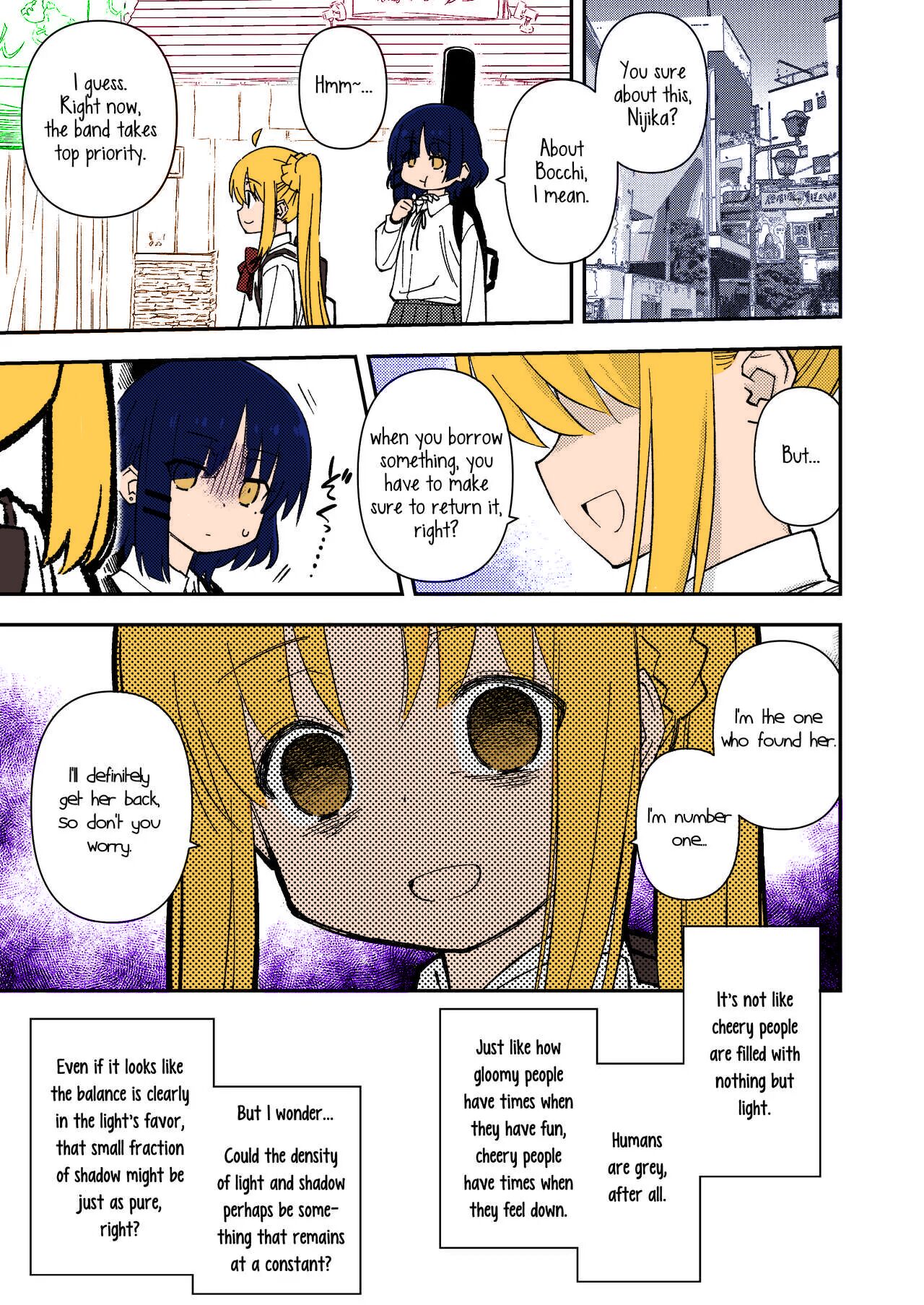 [Didii Temp (Ditama Bow)] Mitekurahyai! | Pleashe Wotch! (Bocchi The Rock!) [English] [/u/ Scanlations] [Colorized] [Digital] numero di immagine  6