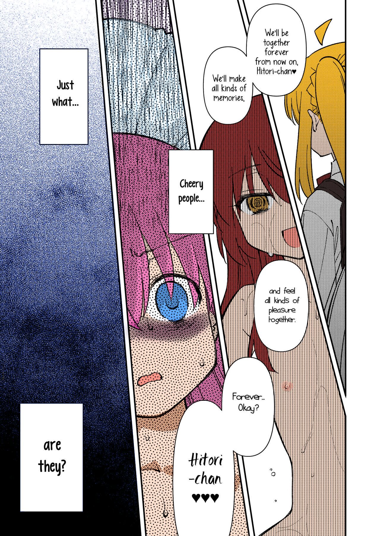 [Didii Temp (Ditama Bow)] Mitekurahyai! | Pleashe Wotch! (Bocchi The Rock!) [English] [/u/ Scanlations] [Colorized] [Digital] numero di immagine  7