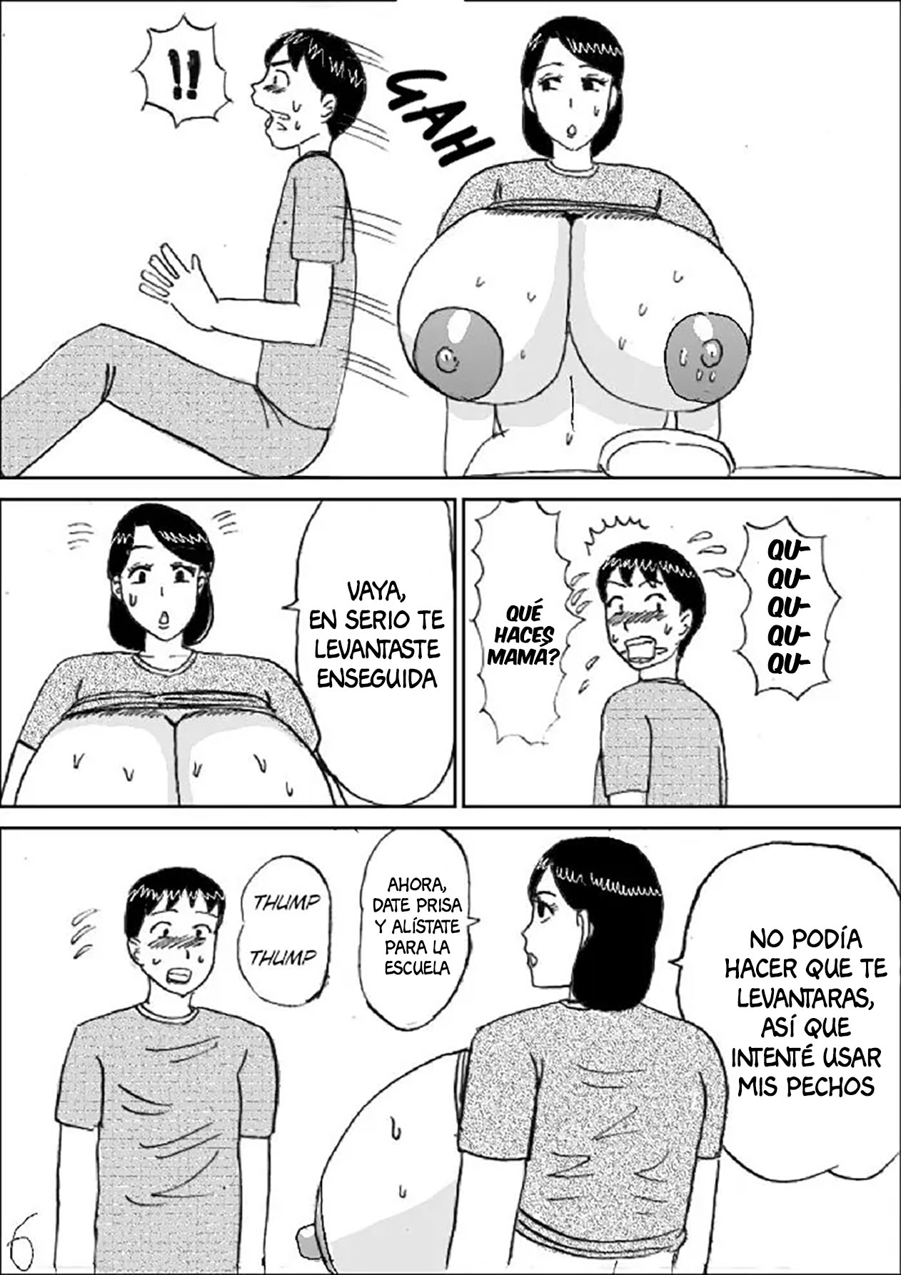 [Konbu-Maru] Morning Oppai [Spanish] [Anything] 이미지 번호 6