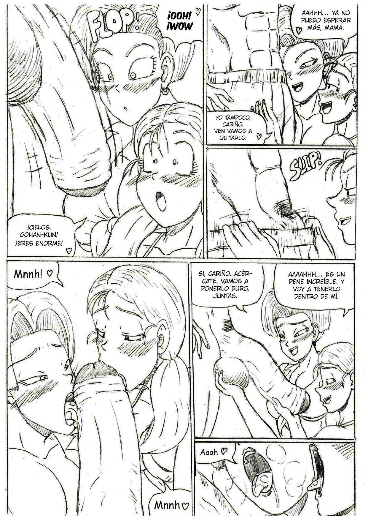 [TheWriteFiction] Dragon Ball NTR 9 - Daughter's First Time (Dragon Ball) [Spanish] [RinkanClub] image number 4