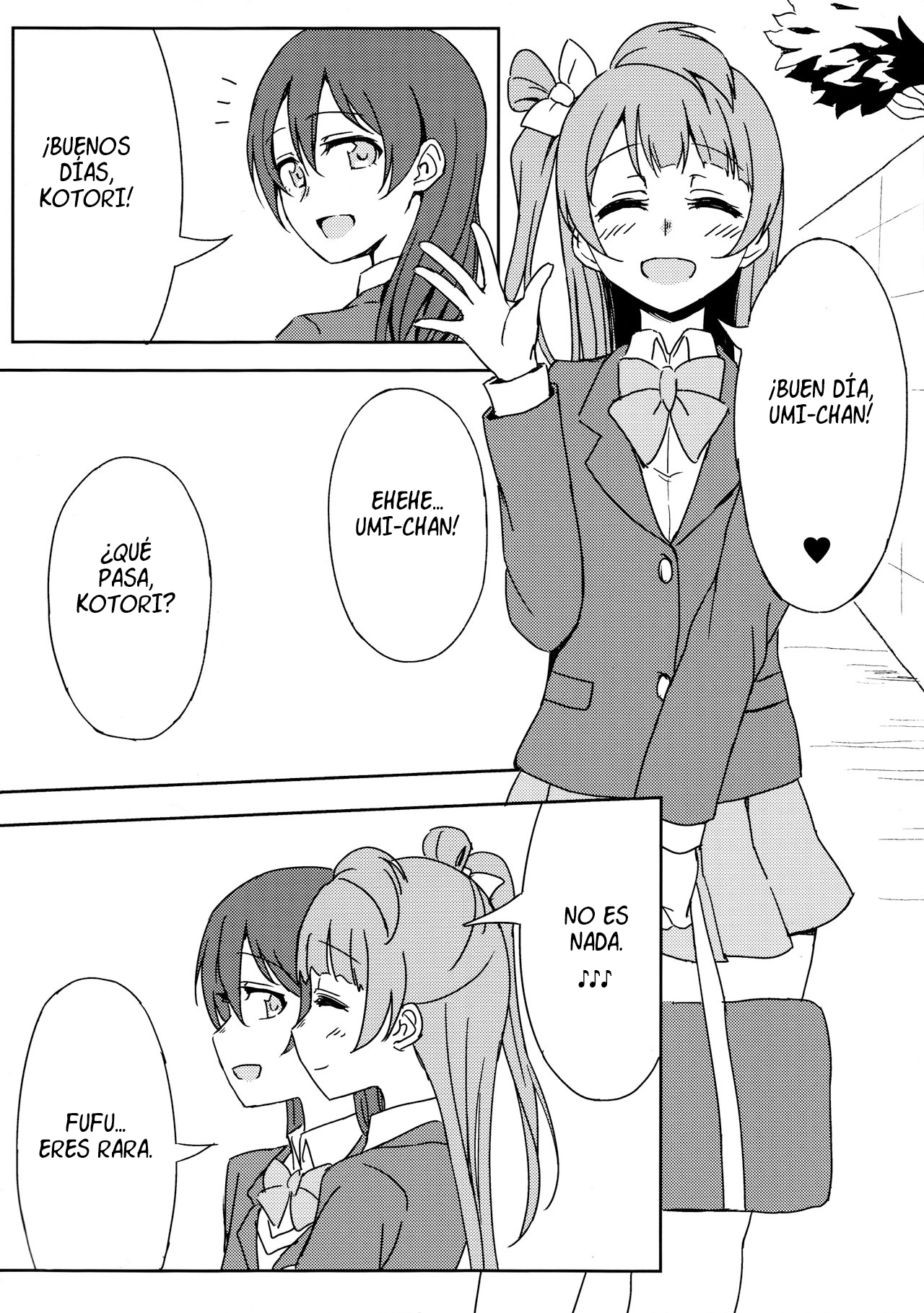 (C89) [Lipterrible (9chibiru)] Chick ToGetHer! (Love Live!) [Spanish] imagen número 5