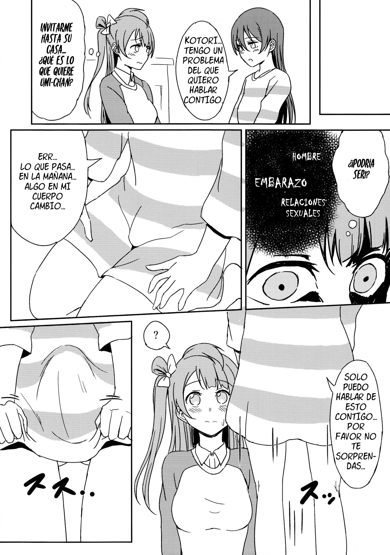 (C89) [Lipterrible (9chibiru)] Chick ToGetHer! (Love Live!) [Spanish] imagen número 9