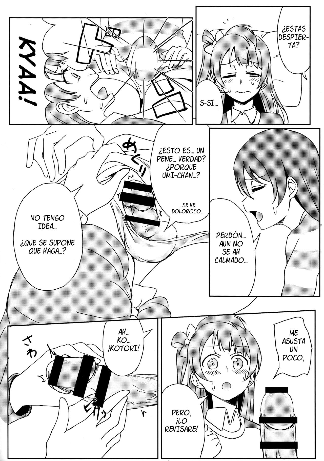 (C89) [Lipterrible (9chibiru)] Chick ToGetHer! (Love Live!) [Spanish] imagen número 11