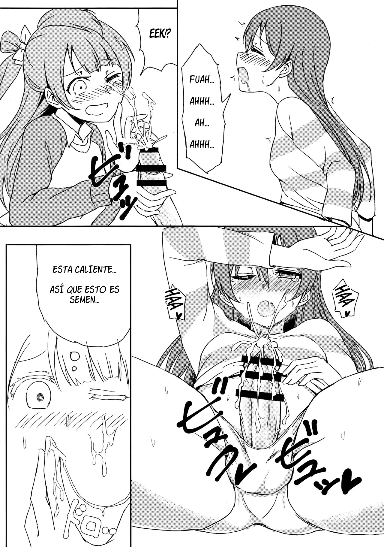 (C89) [Lipterrible (9chibiru)] Chick ToGetHer! (Love Live!) [Spanish] imagen número 13