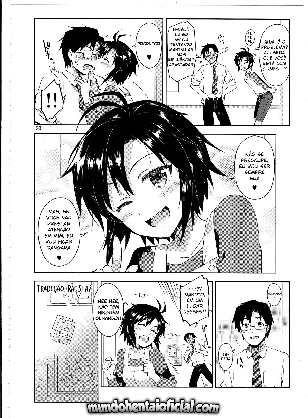 (C85) [ReDrop (Miyamoto Smoke, Otsumami)] Cos-Mako! (THE iDOLM@STER) [Portuguese-BR] [Mundo Hentai] imagen número 19