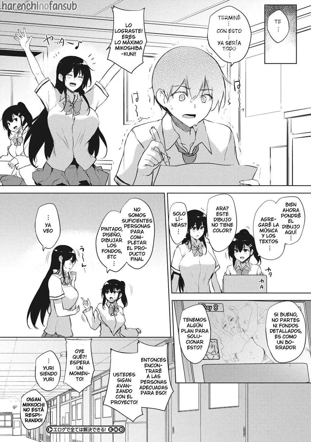 [Goban] EROGE de Subete ha Kaiketsu Dekiru! Cap.06 Final + extra [Spanish] [Harenchi no Fansub] numero di immagine  32