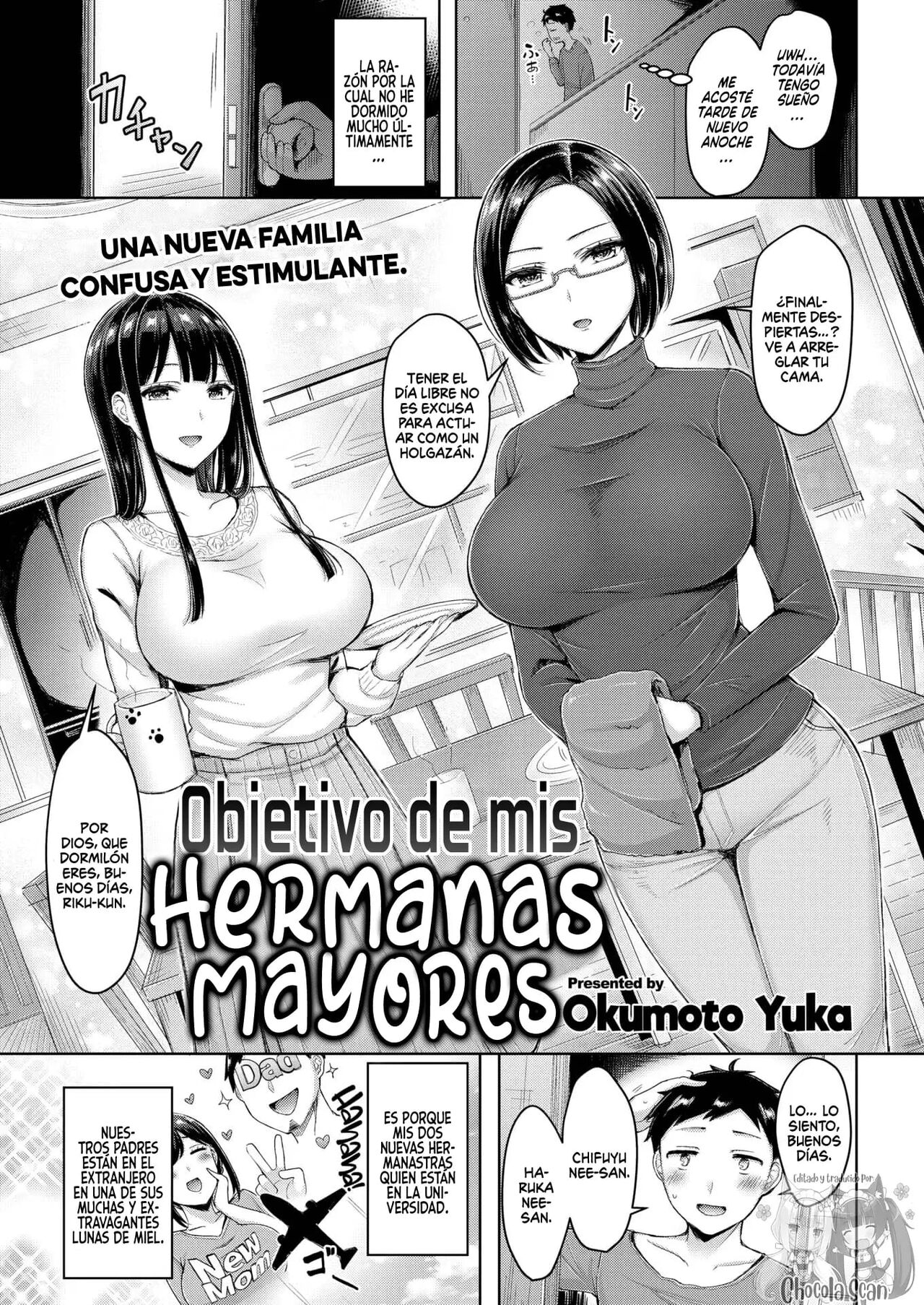 [Okumoto Yuuta] Objetivo de mis Hermanas Mayores (COMIC Kairakuten 2021-03) [Spanish] [Digital] numero di immagine  1