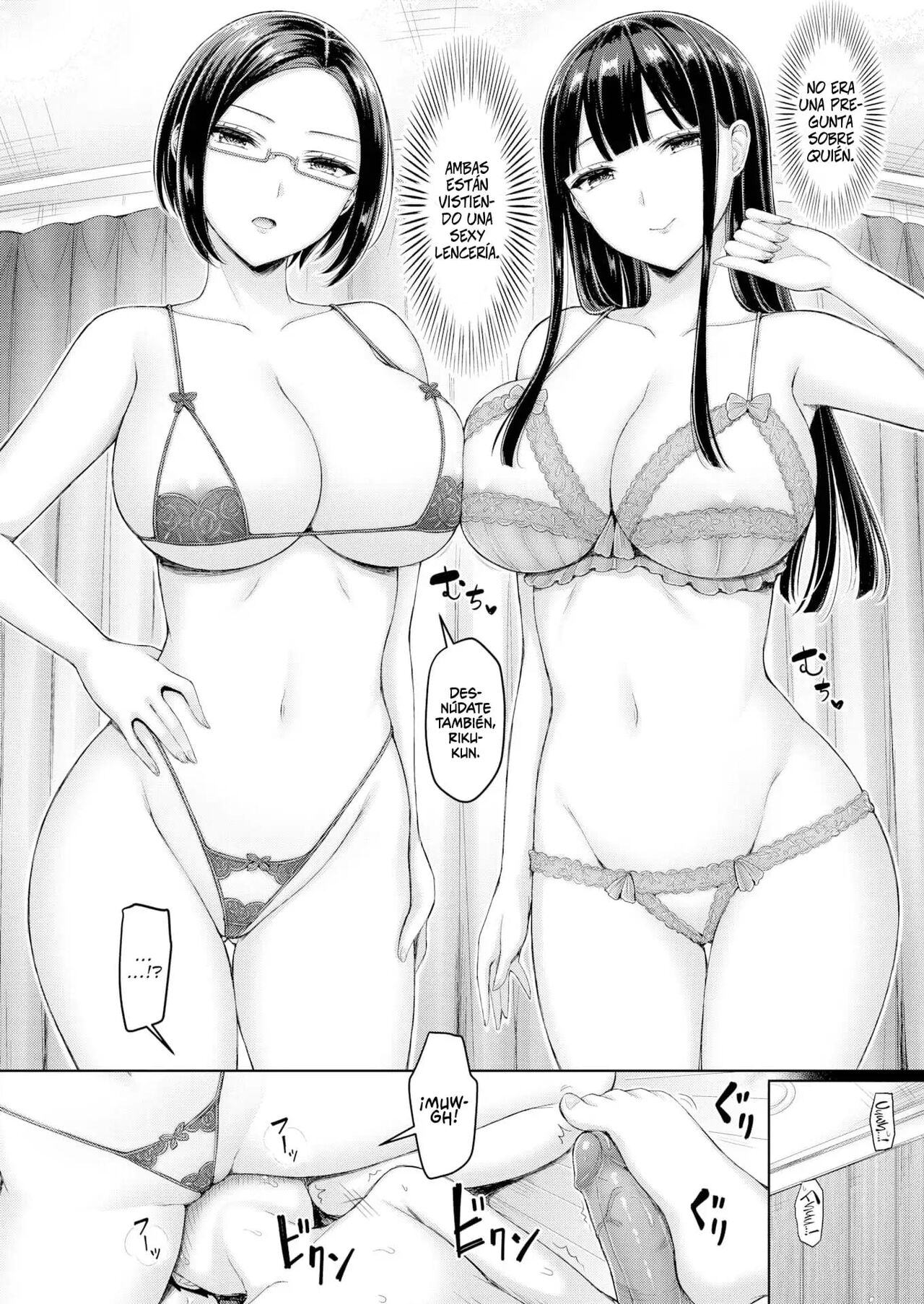 [Okumoto Yuuta] Objetivo de mis Hermanas Mayores (COMIC Kairakuten 2021-03) [Spanish] [Digital] numero di immagine  8