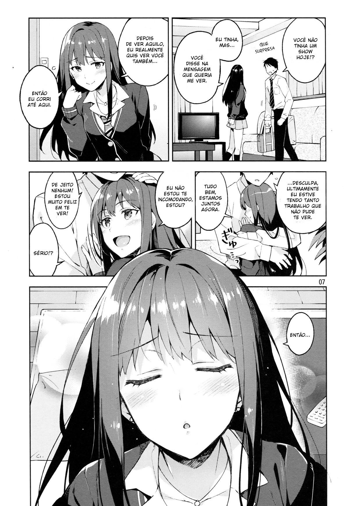 (COMIC1☆9) [ReDrop (Miyamoto Smoke, Otsumami)] Cinderella, Boku to Icha Love Shibuya Rin (THE IDOLM@STER CINDERELLA GIRLS) [Portuguese-BR] [Mundo Hentai] imagen número 6