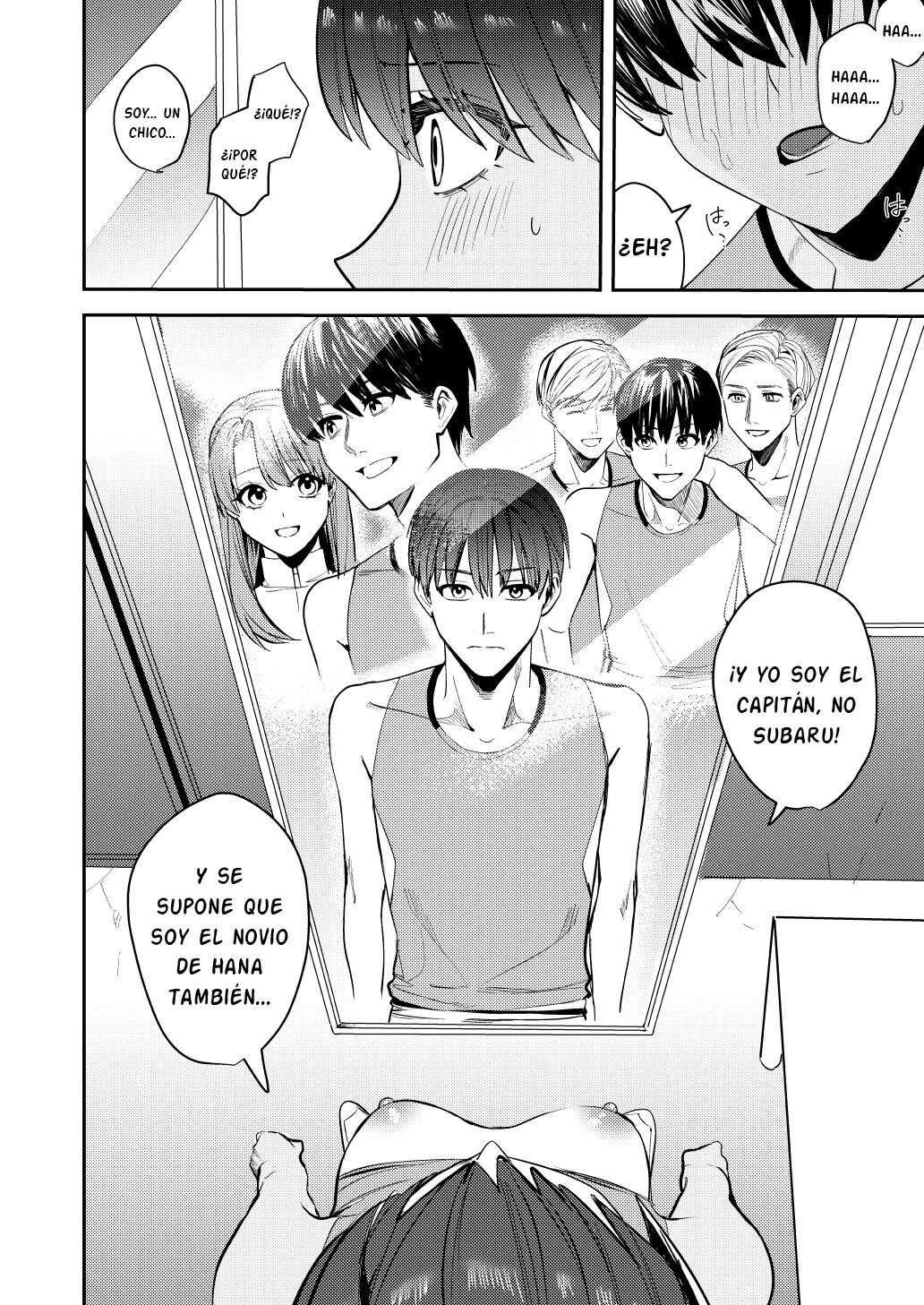 [Amuai Okashi Seisakusho (Betty, Totoyasu)] Rikujoubu no Ore ga Onna ni Sarete Kairaku ni Ochiteiku Ohanashi [Spanish] [Ayanokoji el pelao] numero di immagine  6