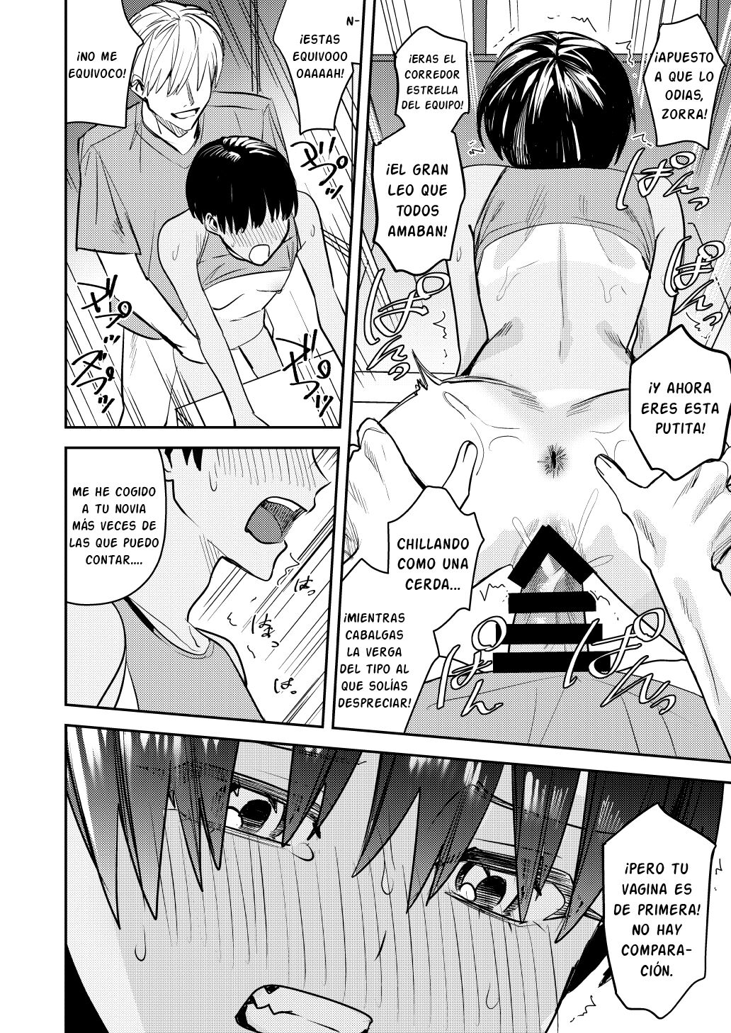 [Amuai Okashi Seisakusho (Betty, Totoyasu)] Rikujoubu no Ore ga Onna ni Sarete Kairaku ni Ochiteiku Ohanashi [Spanish] [Ayanokoji el pelao] numero di immagine  16