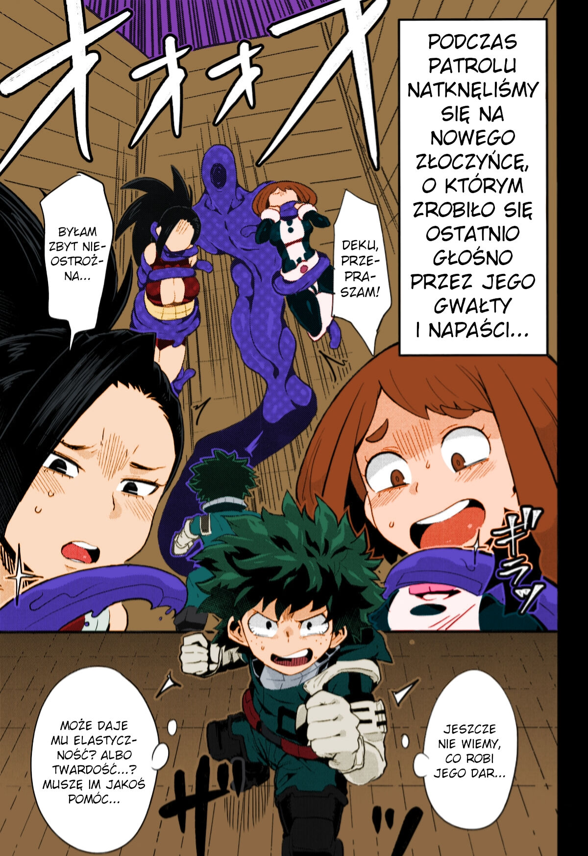 (C95) [slime_eer (Nutaunagi)] Boku to Nottori Villain Nakademia (Boku no Hero Academia) [Polish] [Colorized] imagen número 2