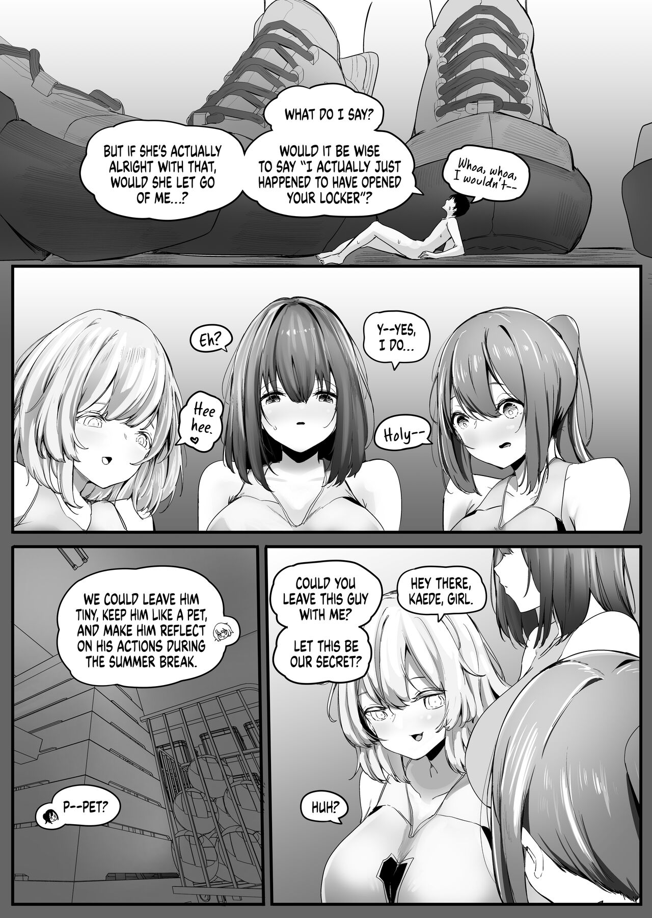 [Marushamo] Chiisaku Sareta Natsuyasumi | Smaller Summer Vacation [English] image number 5