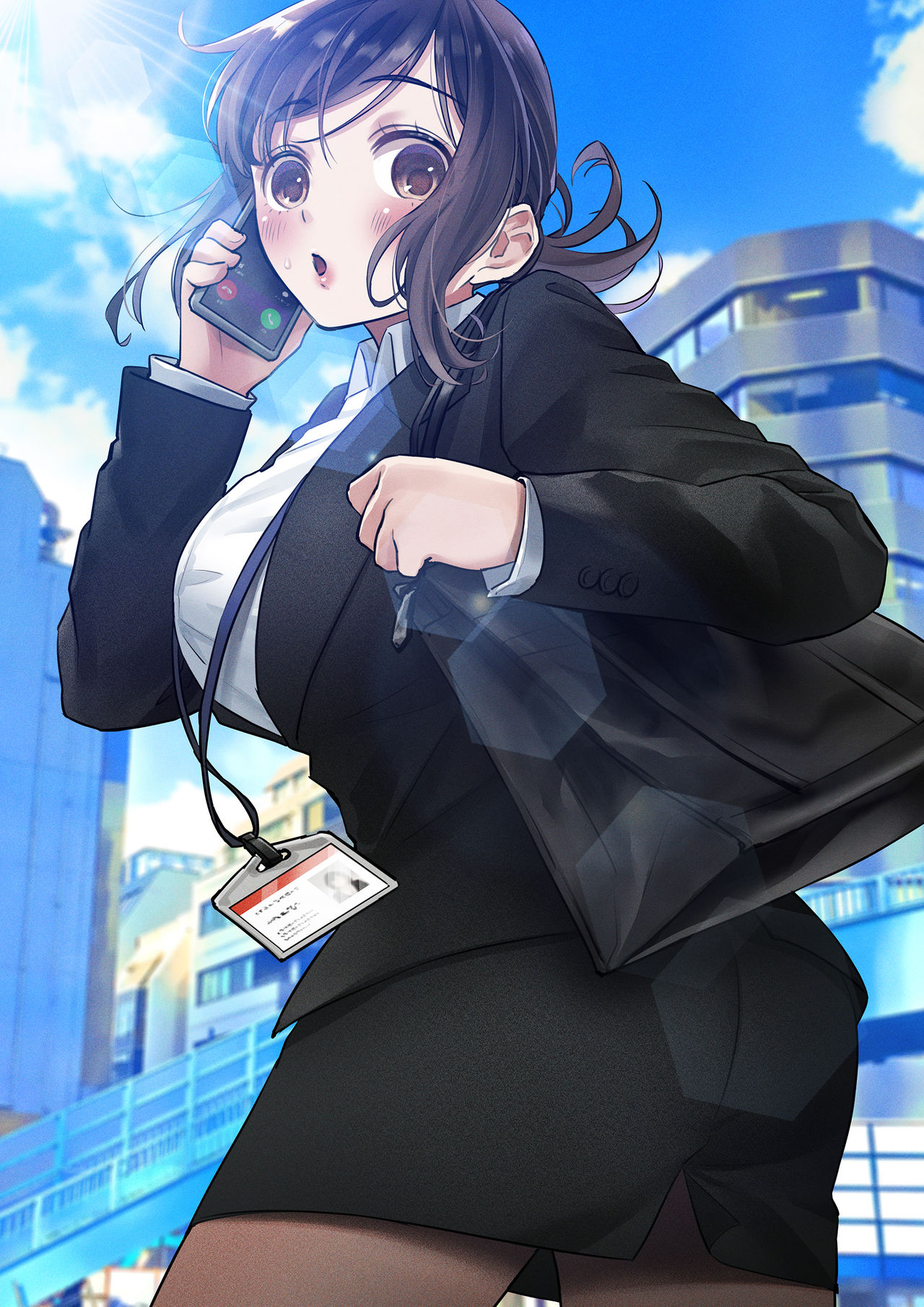 [Akatsuki Oboezu (Suzuki Shungyou)] Shinjin OL-chan no Yuuutsu -Jisseki Tobikomi Makura Eigyou Hen- | 신입 OL쨩의 우울 - 실천 방문베개영업편 - [Korean] [Digital] 47eme image