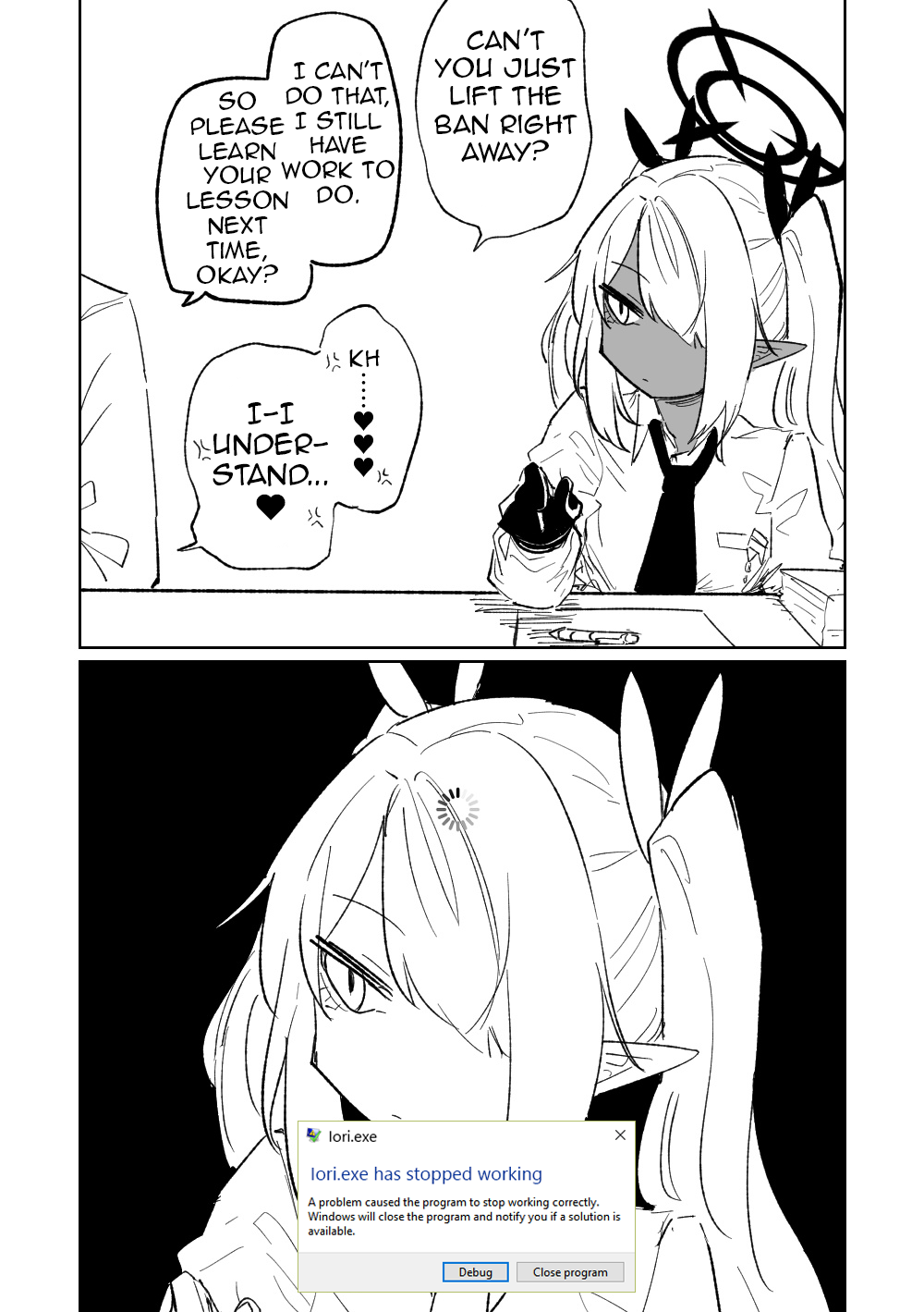 [Hightway 420] Iroha wa Oshioki Saretai | Iroha wants to get punished (Blue Archive)[English](Shiririn) 31eme image