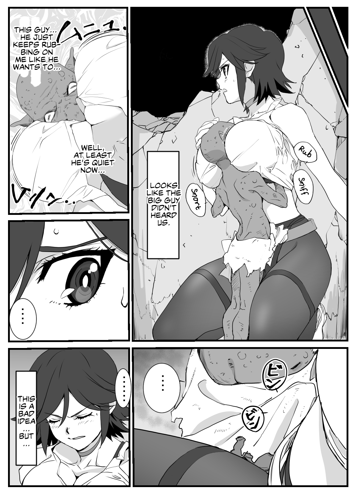[Wonderful Sweater] Hitozuma Boukensha Doukutsu ~Teikyuu Monster Oppai Houshi~ | Married Adventurer Cave Adventuring ~Low Rank Monsters Boob Service~ [English] 8eme image