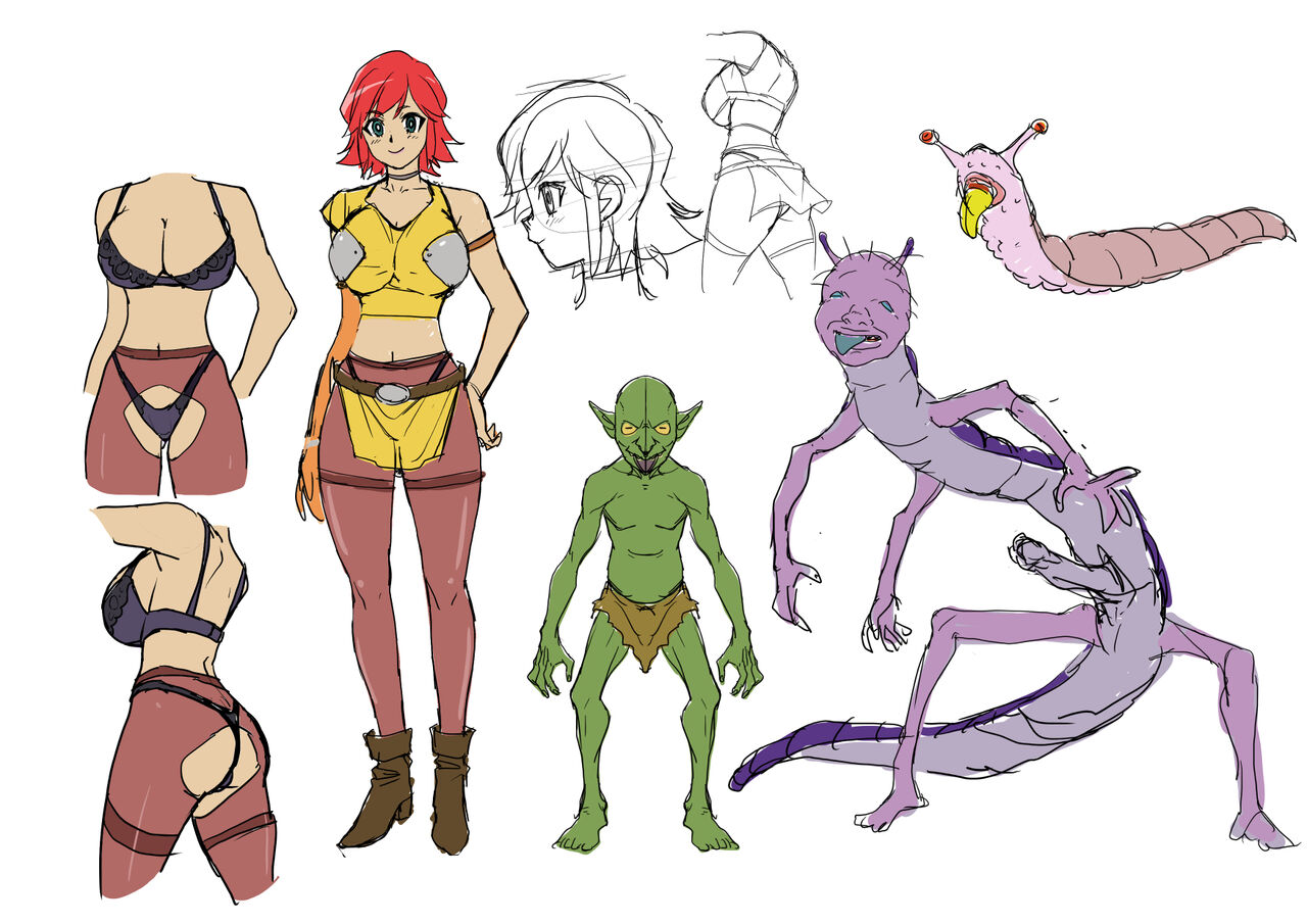 [Wonderful Sweater] Hitozuma Boukensha Doukutsu ~Teikyuu Monster Oppai Houshi~ | Married Adventurer Cave Adventuring ~Low Rank Monsters Boob Service~ [English] 57eme image