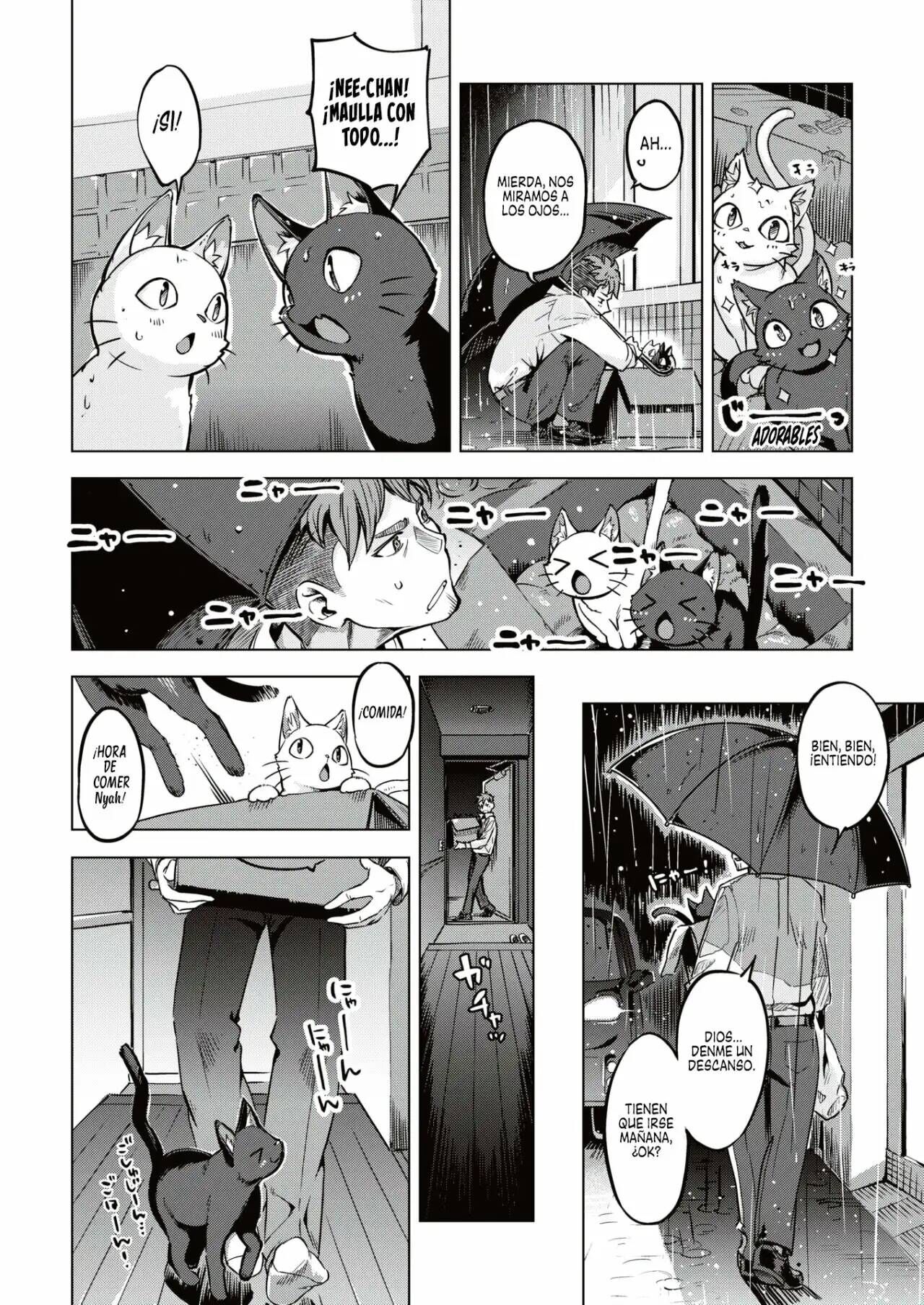 [Super Zombie] Oshikake Nyanko | Gatitas no invitadas  (COMIC Kairakuten BEAST 2020-07) [Spanish] [Centurion Scans] [Digital] numero di immagine  4