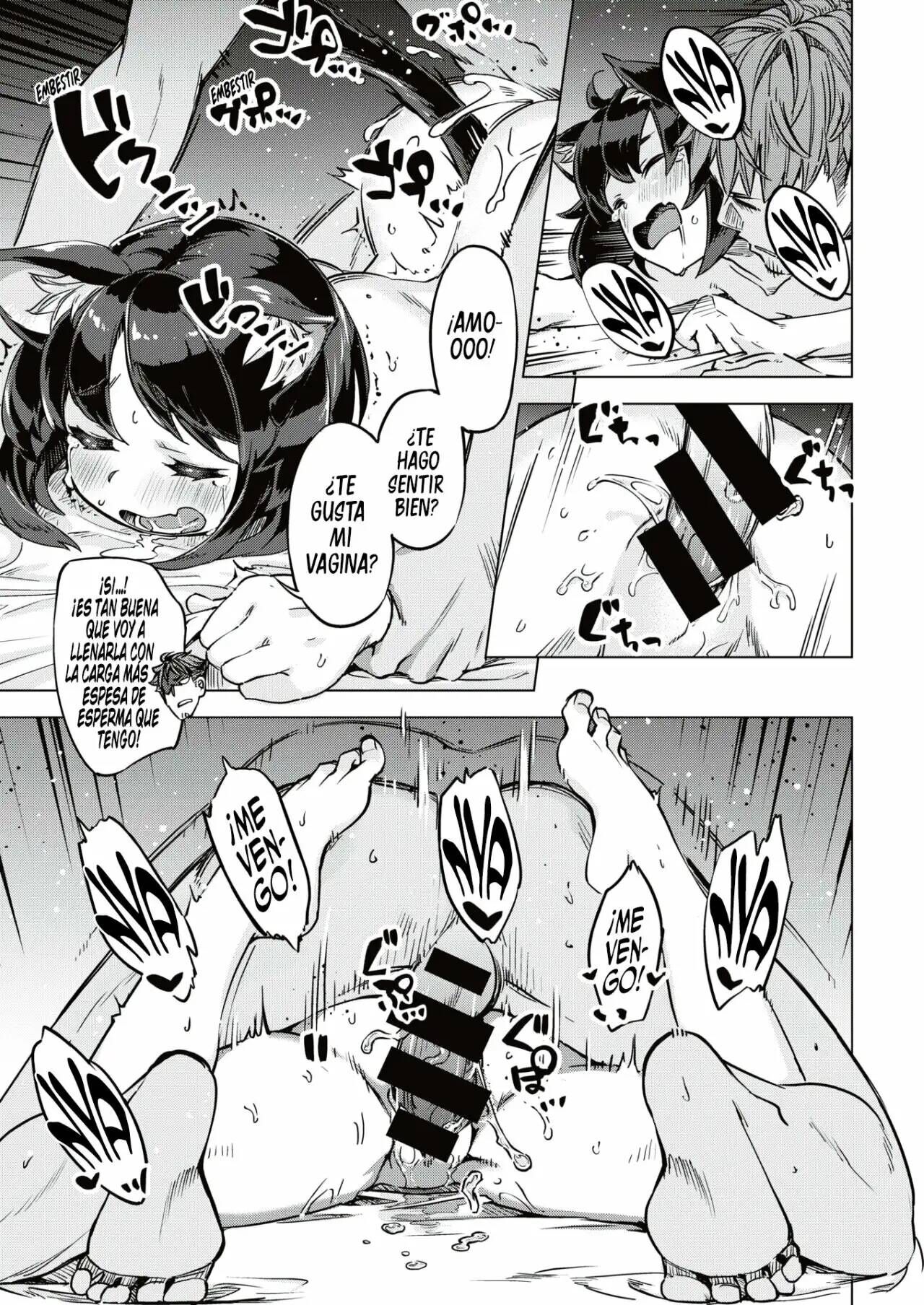 [Super Zombie] Oshikake Nyanko | Gatitas no invitadas  (COMIC Kairakuten BEAST 2020-07) [Spanish] [Centurion Scans] [Digital] numero di immagine  15