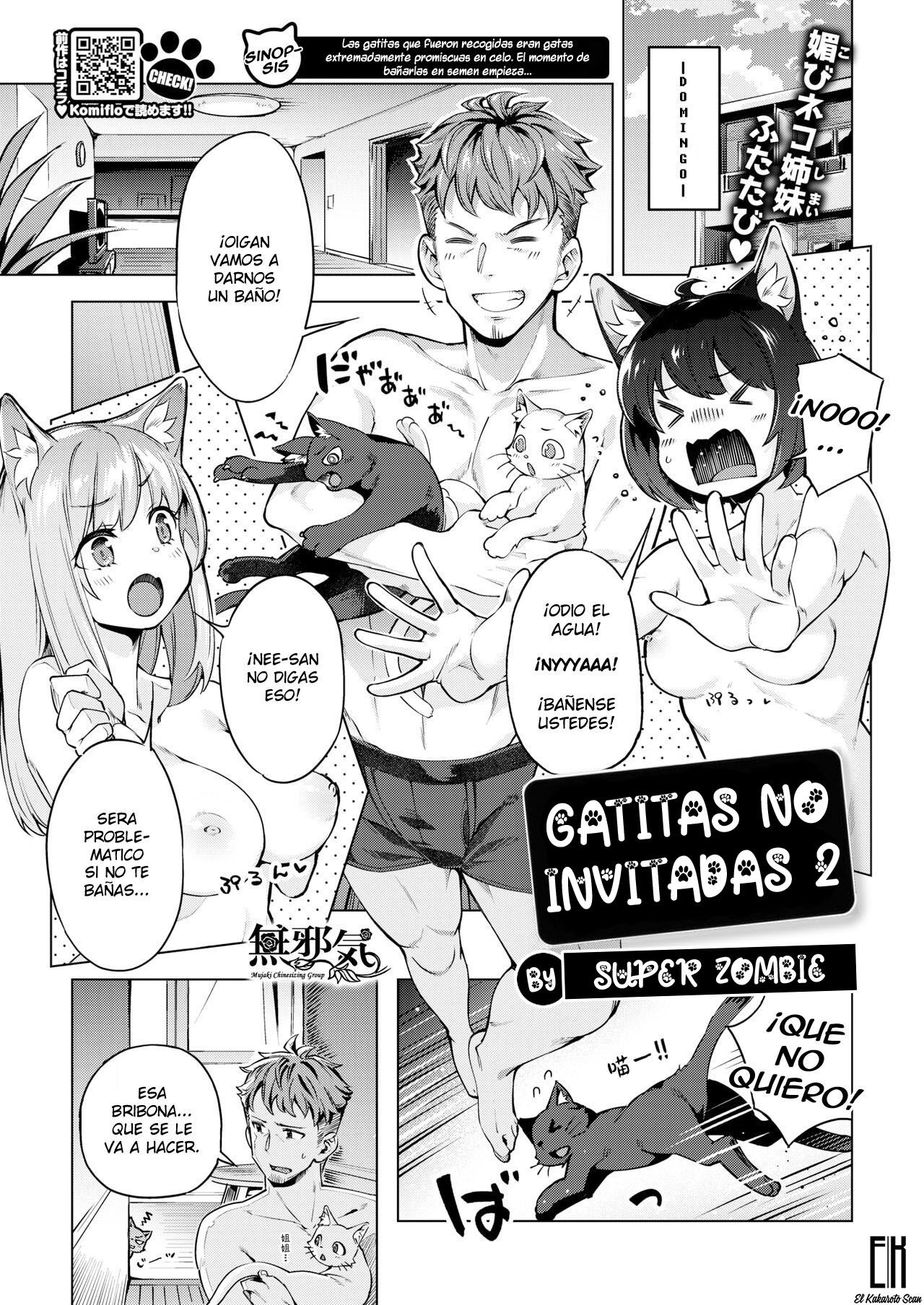 [Super Zombie] Oyukake Nyanko | Gatitas no invitadas  2 (COMIC Kairakuten BEAST 2020-10) [Spanish] [El Kakaroto Scan] [Digital] изображение № 1