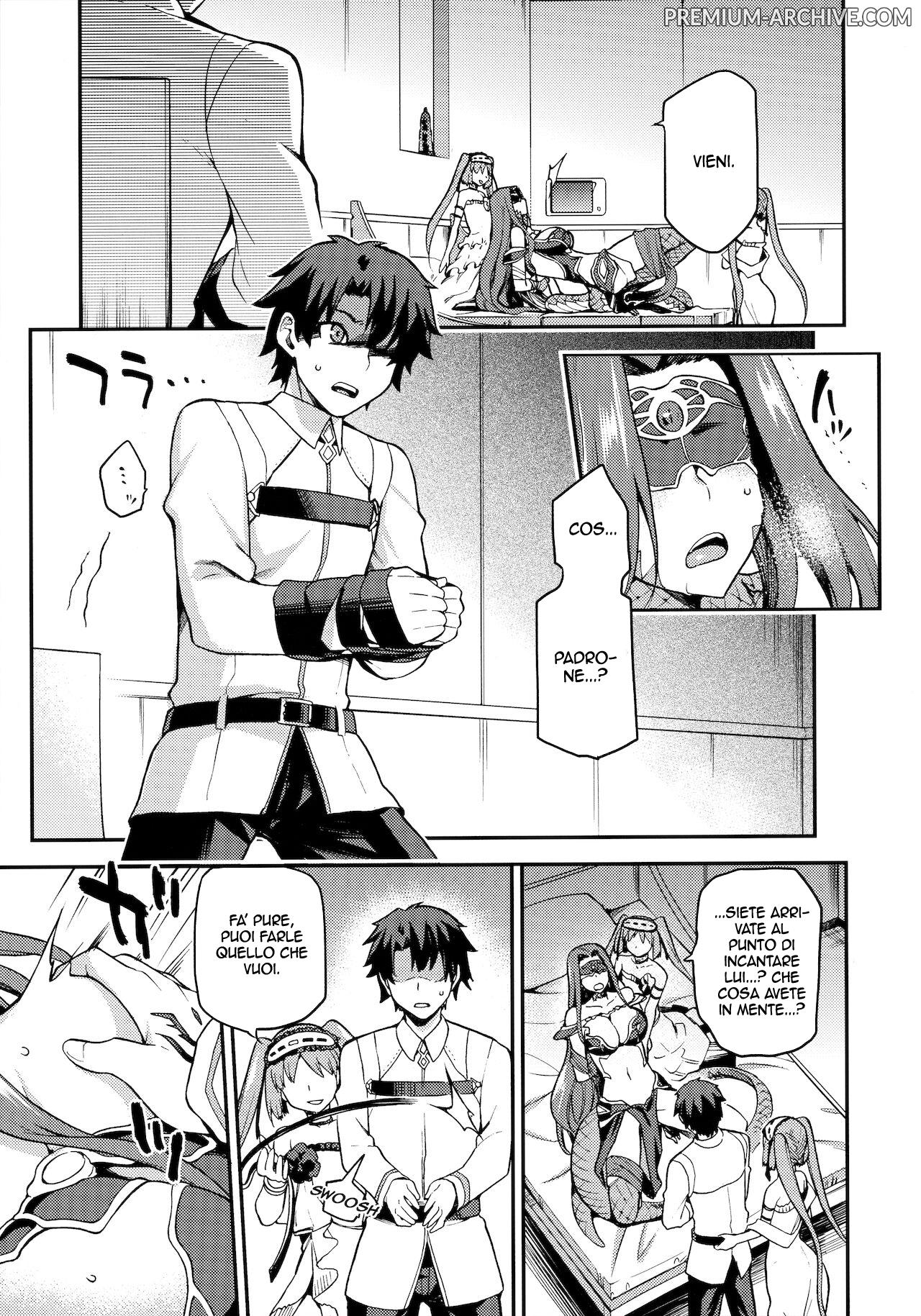 [Jyouren Kishidan (kiasa)] Hebigami no Honnou | L' Istinto drlla Dea Serpente (Fate/Grand Order) [Italian] 画像番号 8