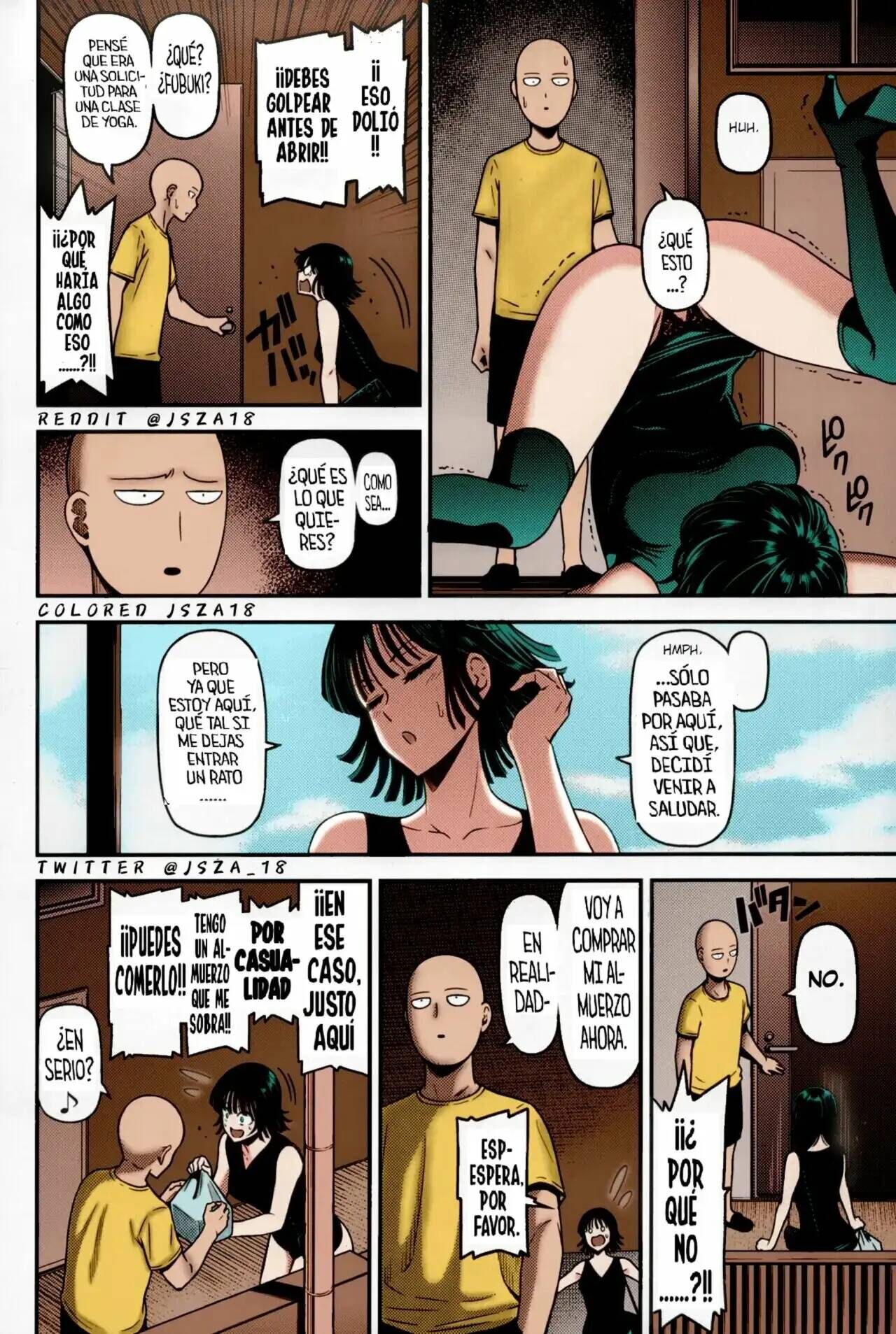 [Kiyosumi Hurricane] ONE-HURRICANE 6 (One Punch Man) [Spanish] [Colorized] [Mister Nugget] image number 3