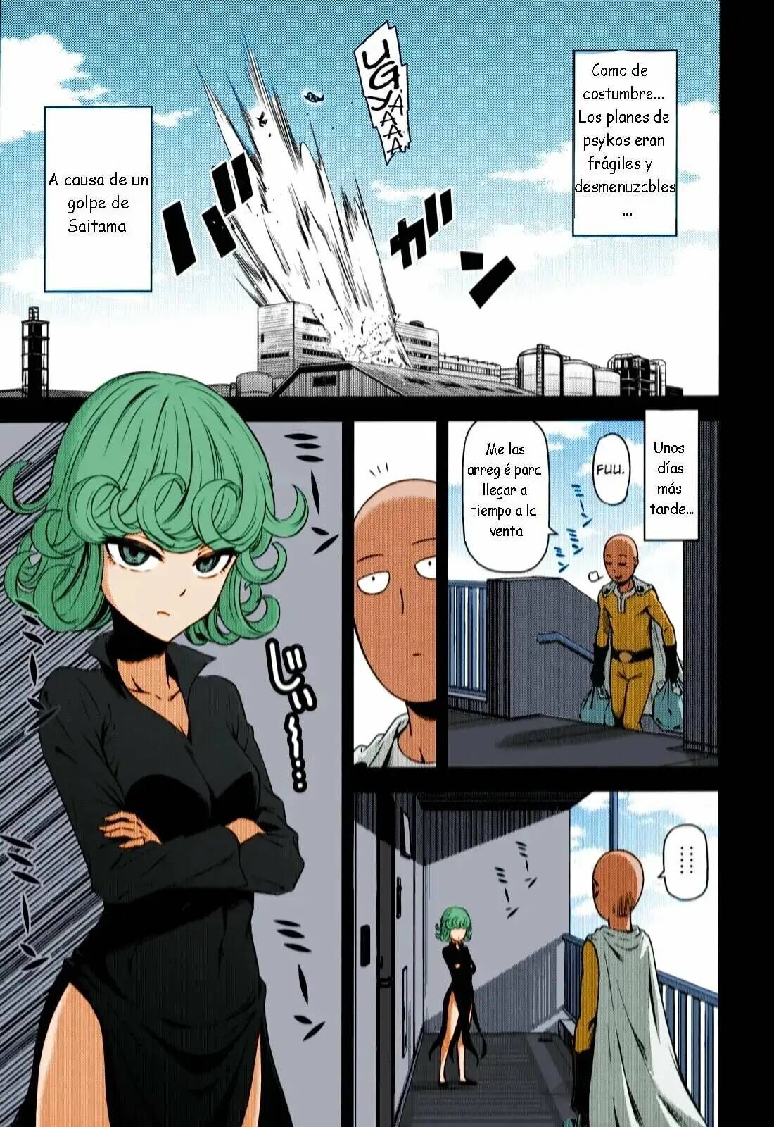 (C90) [Kiyosumi Hurricane (Kiyosumi Hurricane)] ONE-HURRICANE 4 (One Punch Man) [Spanish] [Colorized] image number 2