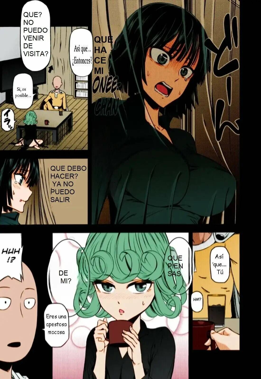 (C90) [Kiyosumi Hurricane (Kiyosumi Hurricane)] ONE-HURRICANE 4 (One Punch Man) [Spanish] [Colorized] image number 4