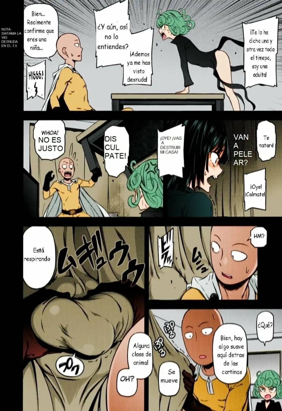(C90) [Kiyosumi Hurricane (Kiyosumi Hurricane)] ONE-HURRICANE 4 (One Punch Man) [Spanish] [Colorized] image number 5
