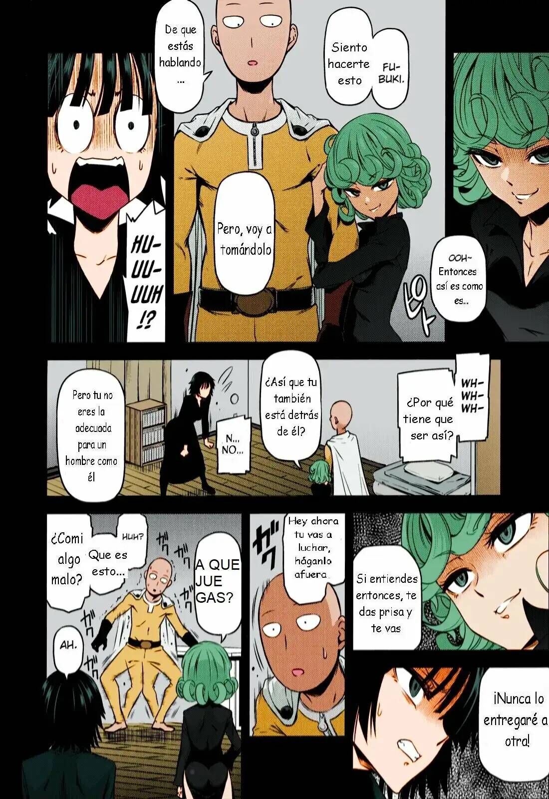 (C90) [Kiyosumi Hurricane (Kiyosumi Hurricane)] ONE-HURRICANE 4 (One Punch Man) [Spanish] [Colorized] image number 7