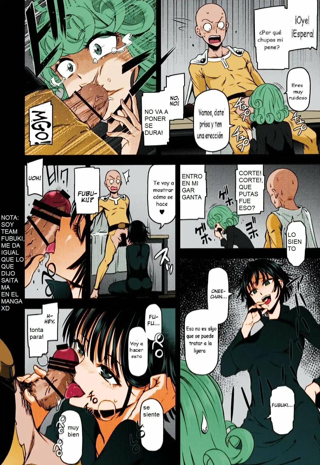 (C90) [Kiyosumi Hurricane (Kiyosumi Hurricane)] ONE-HURRICANE 4 (One Punch Man) [Spanish] [Colorized] image number 9