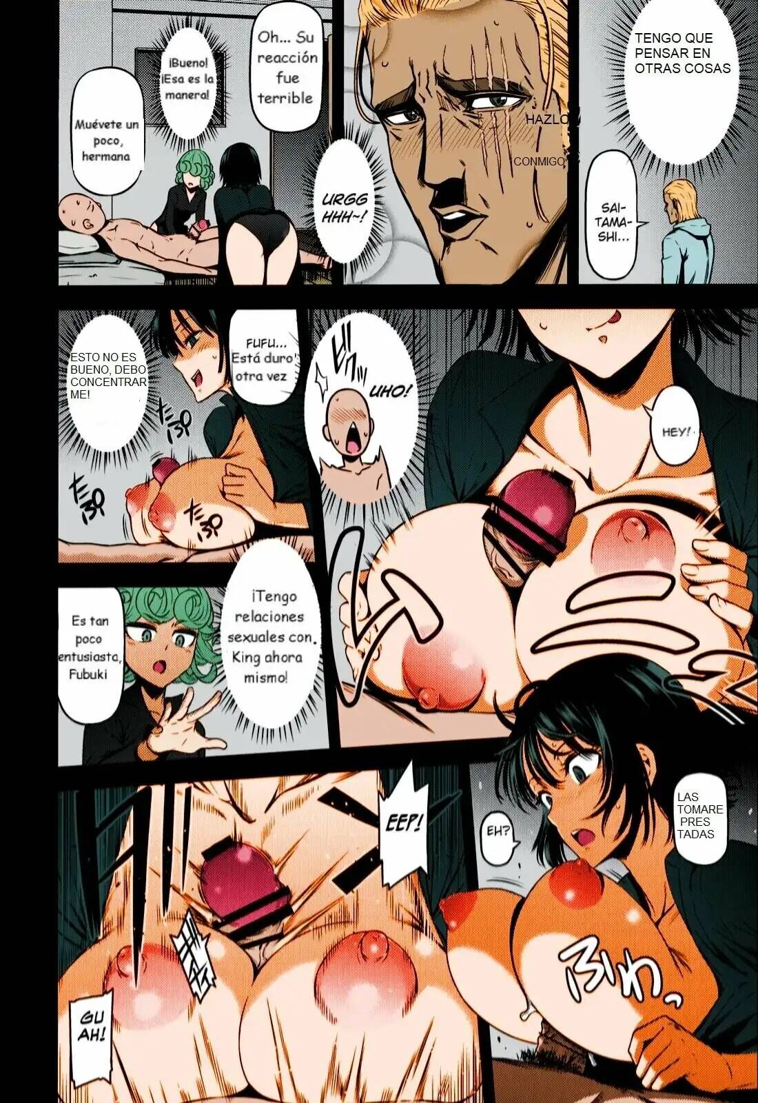 (C90) [Kiyosumi Hurricane (Kiyosumi Hurricane)] ONE-HURRICANE 4 (One Punch Man) [Spanish] [Colorized] image number 13