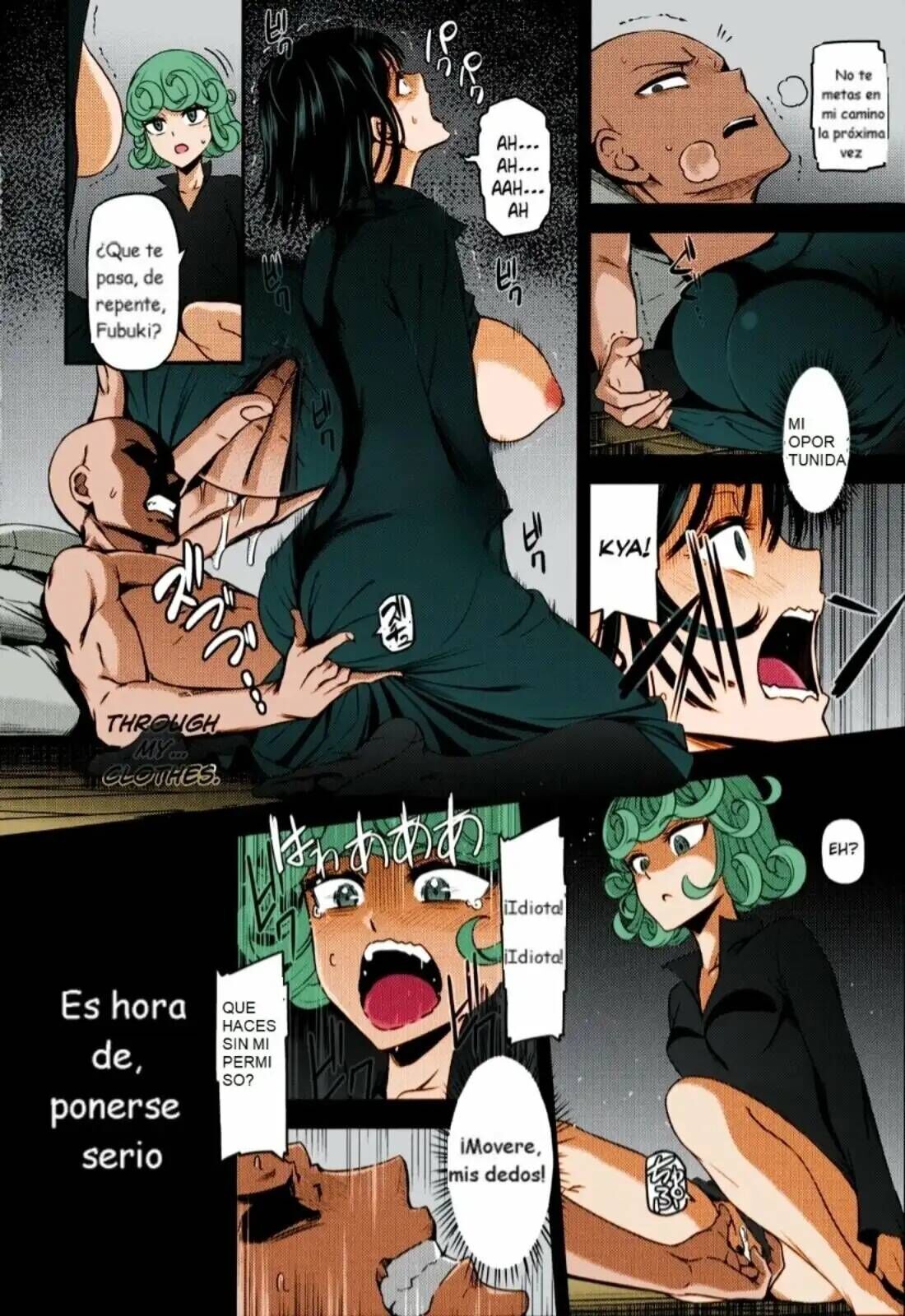 (C90) [Kiyosumi Hurricane (Kiyosumi Hurricane)] ONE-HURRICANE 4 (One Punch Man) [Spanish] [Colorized] image number 15