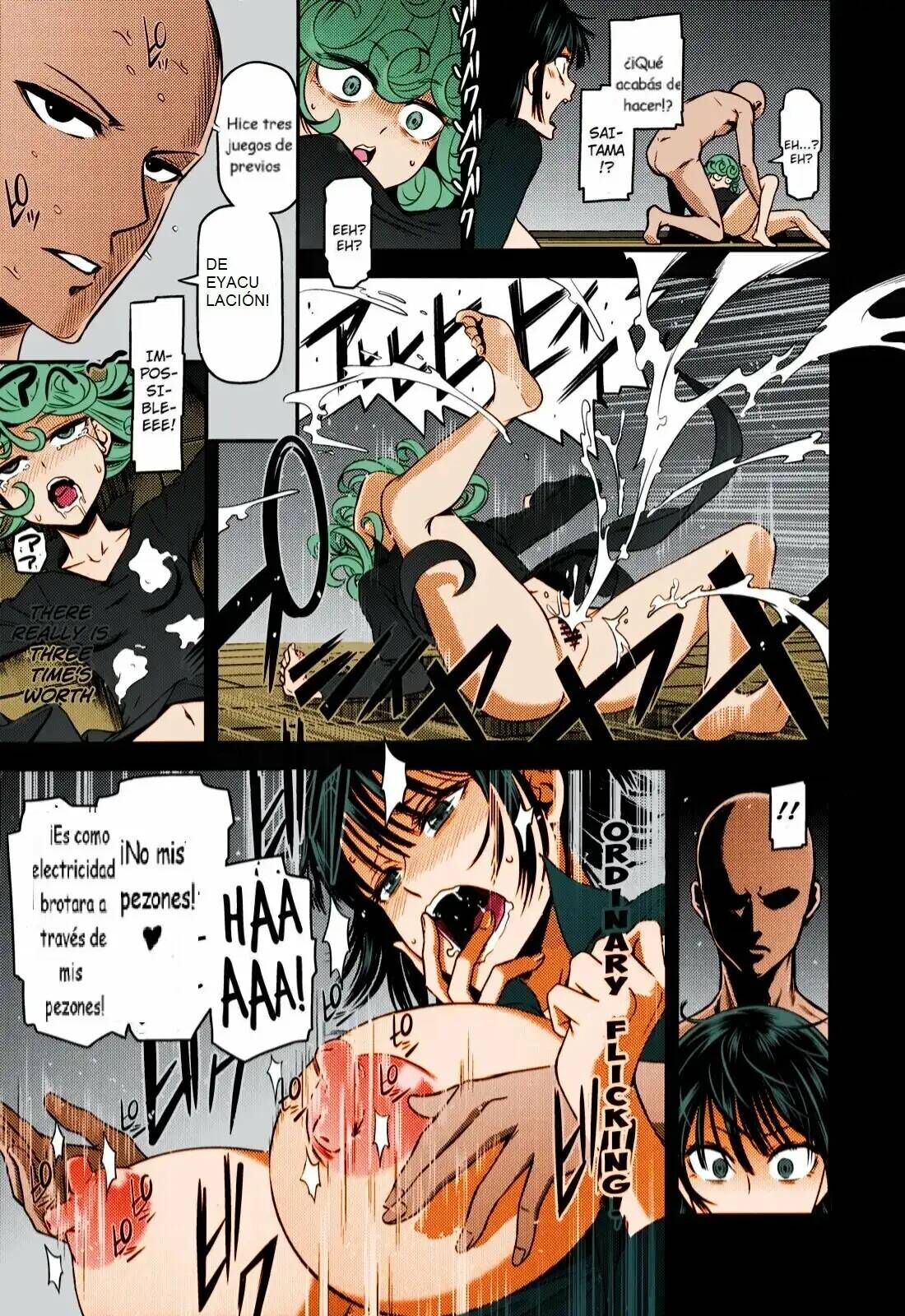 (C90) [Kiyosumi Hurricane (Kiyosumi Hurricane)] ONE-HURRICANE 4 (One Punch Man) [Spanish] [Colorized] image number 18