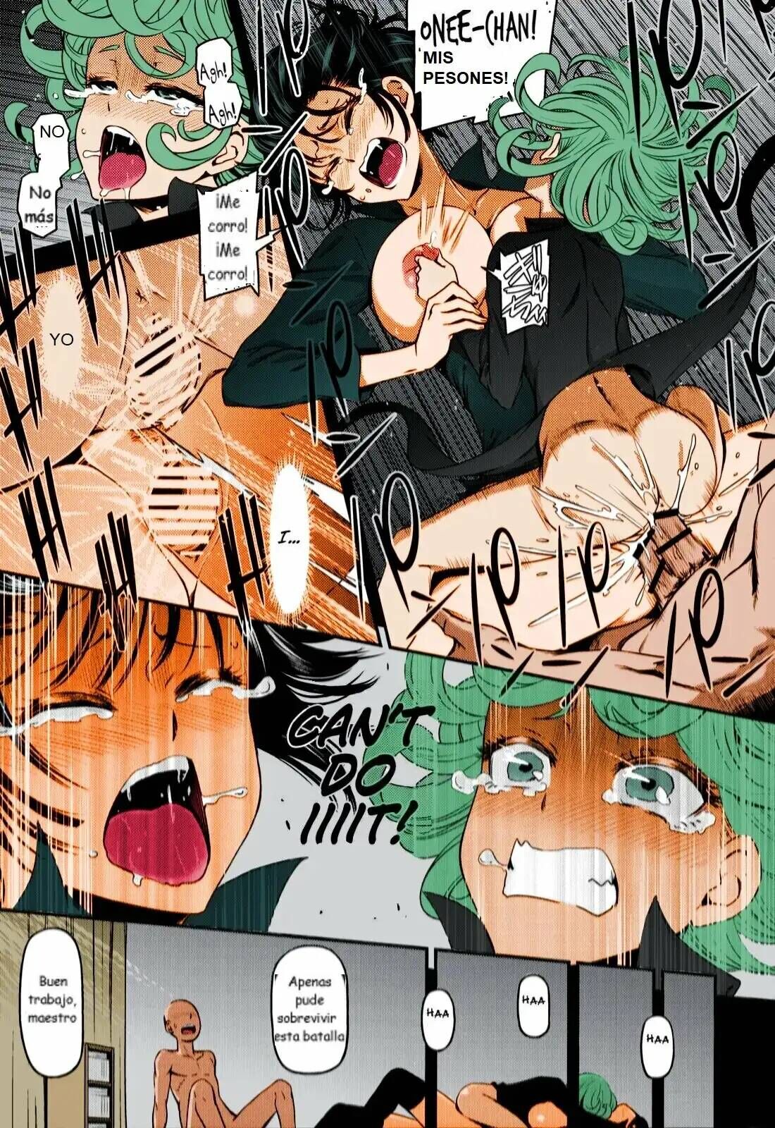 (C90) [Kiyosumi Hurricane (Kiyosumi Hurricane)] ONE-HURRICANE 4 (One Punch Man) [Spanish] [Colorized] image number 24