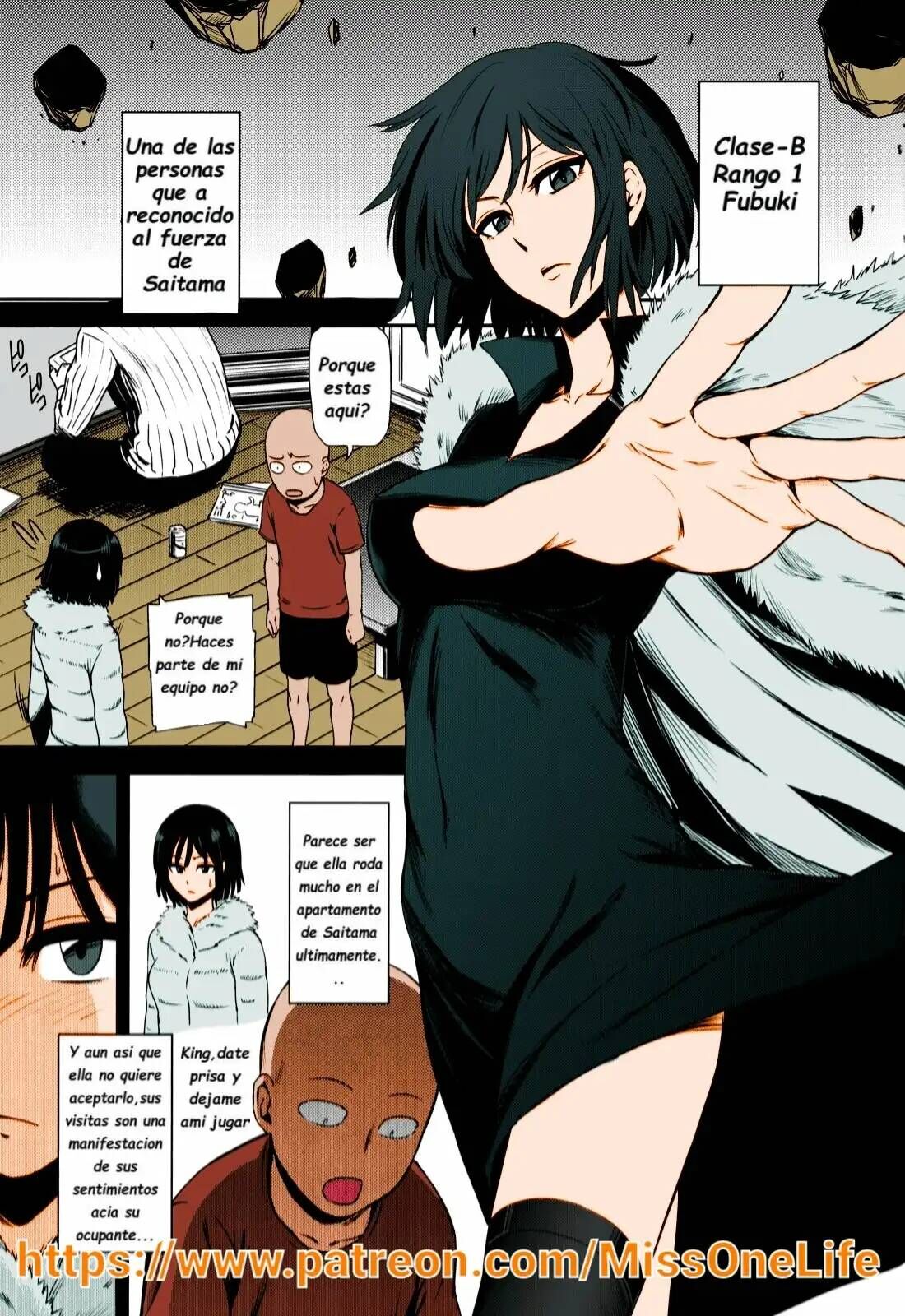 (C86) [Kiyosumi Hurricane (Kiyosumi Hurricane)] ONE-HURRICANE (One Punch Man) [Spanish] [Colorized] image number 3