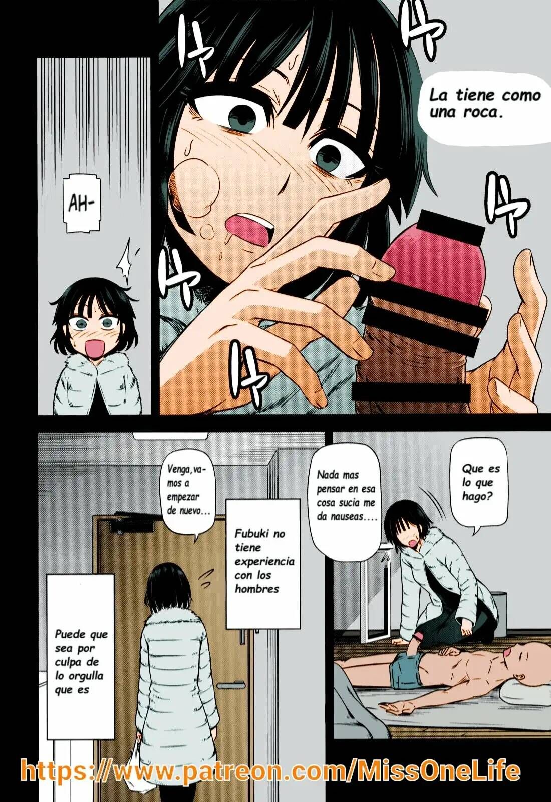 (C86) [Kiyosumi Hurricane (Kiyosumi Hurricane)] ONE-HURRICANE (One Punch Man) [Spanish] [Colorized] image number 6