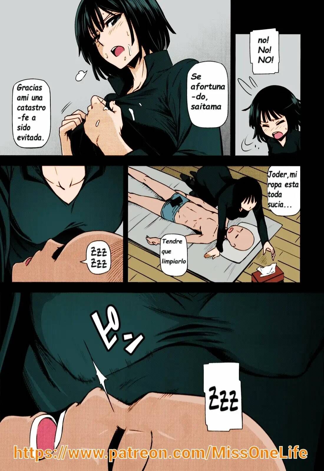 (C86) [Kiyosumi Hurricane (Kiyosumi Hurricane)] ONE-HURRICANE (One Punch Man) [Spanish] [Colorized] image number 13