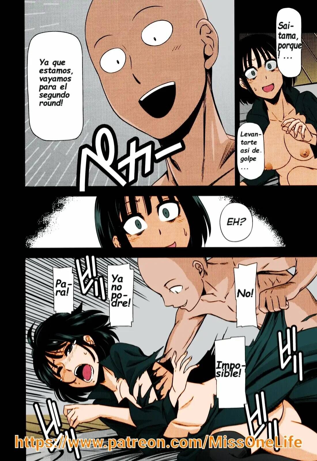 (C86) [Kiyosumi Hurricane (Kiyosumi Hurricane)] ONE-HURRICANE (One Punch Man) [Spanish] [Colorized] image number 30