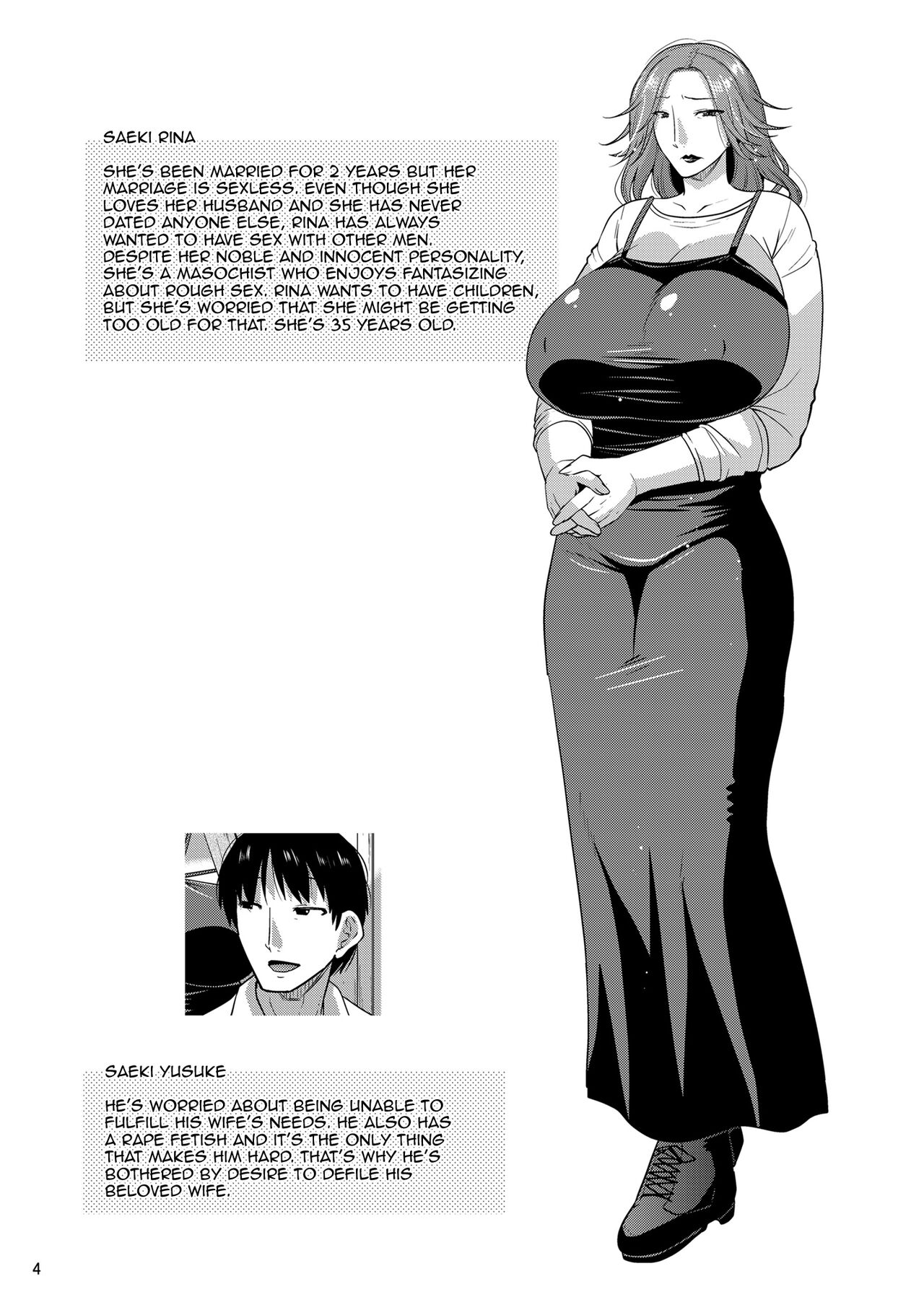 [gos to vi (Utamaro)] Chijoku ni Harami Datsu Maso Tsuma | The Masochistic Wife Falls To Sexual Humiliaton and Gets Pregnant [English] {Doujins.com} [Digital] 3eme image