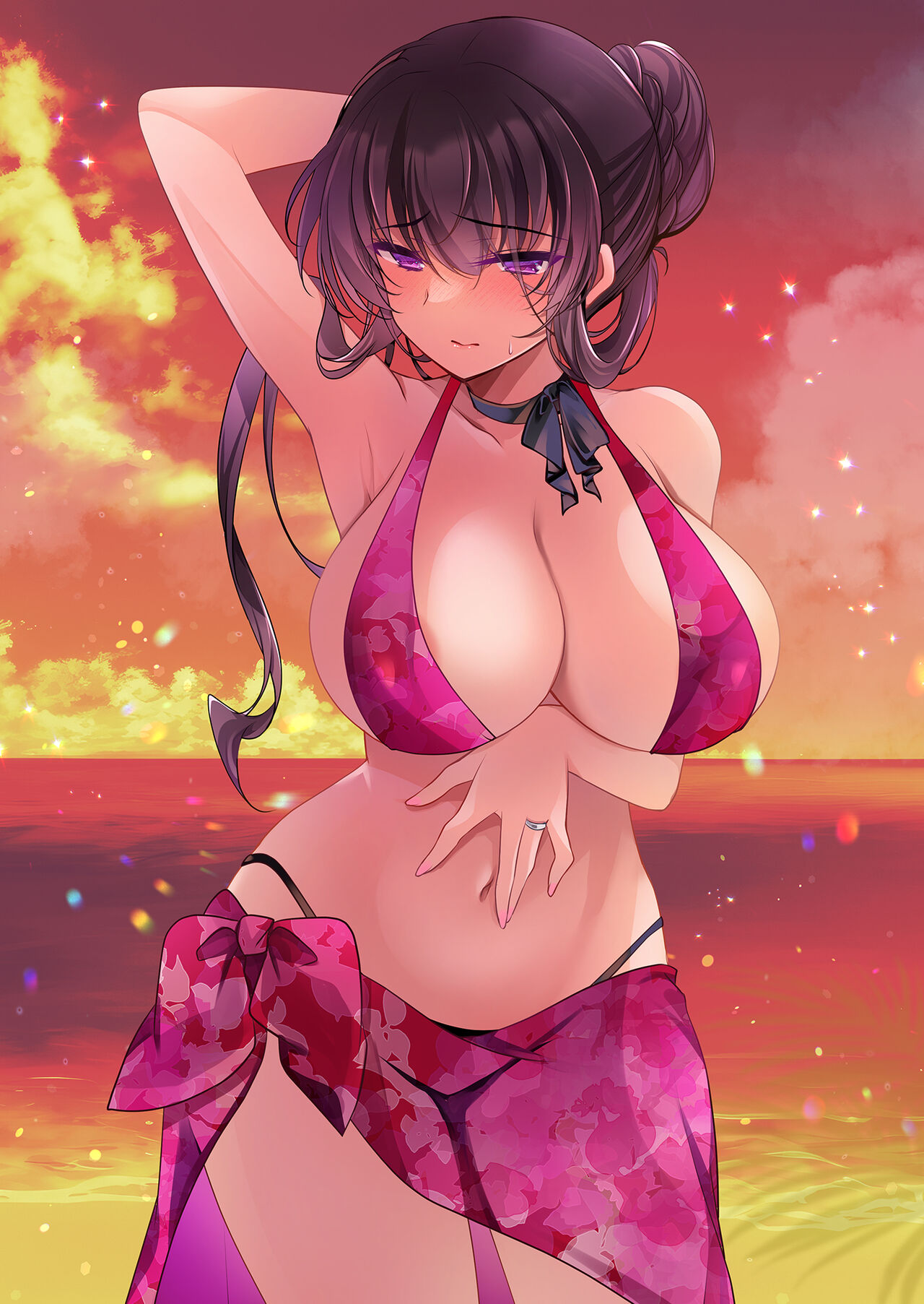 [Chocolate Latte (Ichiyo Moka)] Saimin Kanojo Kanojo no Haha Takanashi Ouka #2.5 + Police Milk  [Digital] 이미지 번호 42