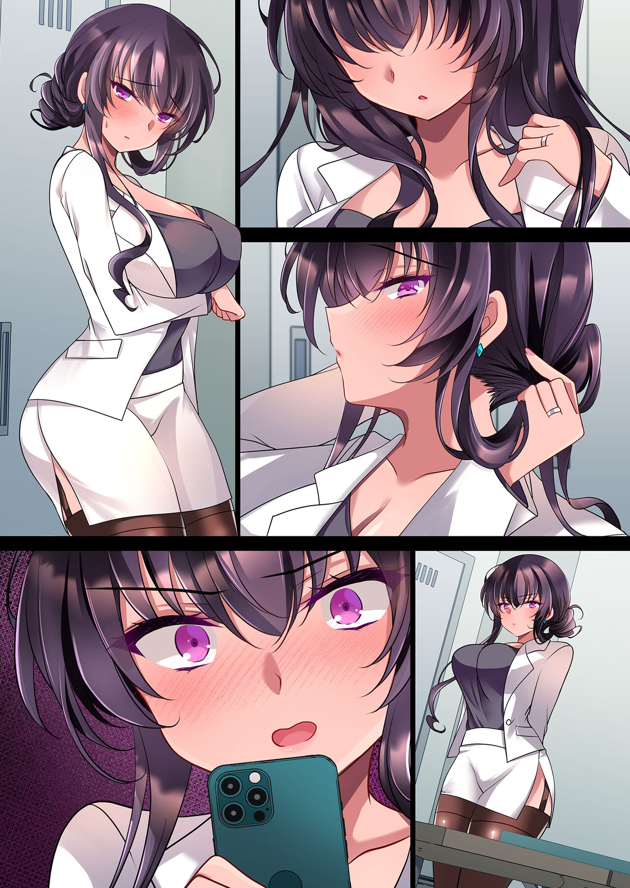 [Chocolate Latte (Ichiyo Moka)] Saimin Kanojo Kanojo no Haha Takanashi Ouka #2.5 + Police Milk  [Digital] 이미지 번호 66