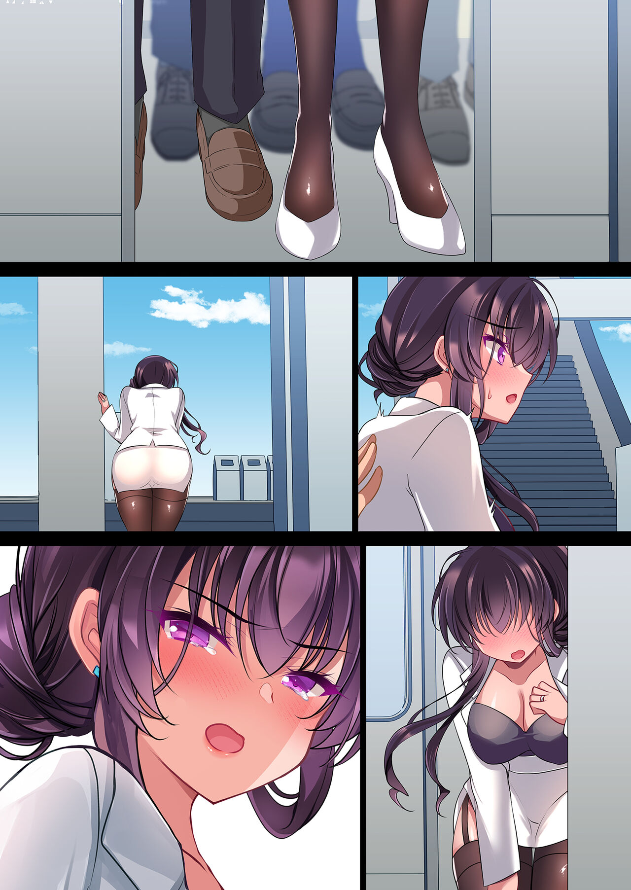 [Chocolate Latte (Ichiyo Moka)] Saimin Kanojo Kanojo no Haha Takanashi Ouka #2.5 + Police Milk  [Digital] 이미지 번호 98