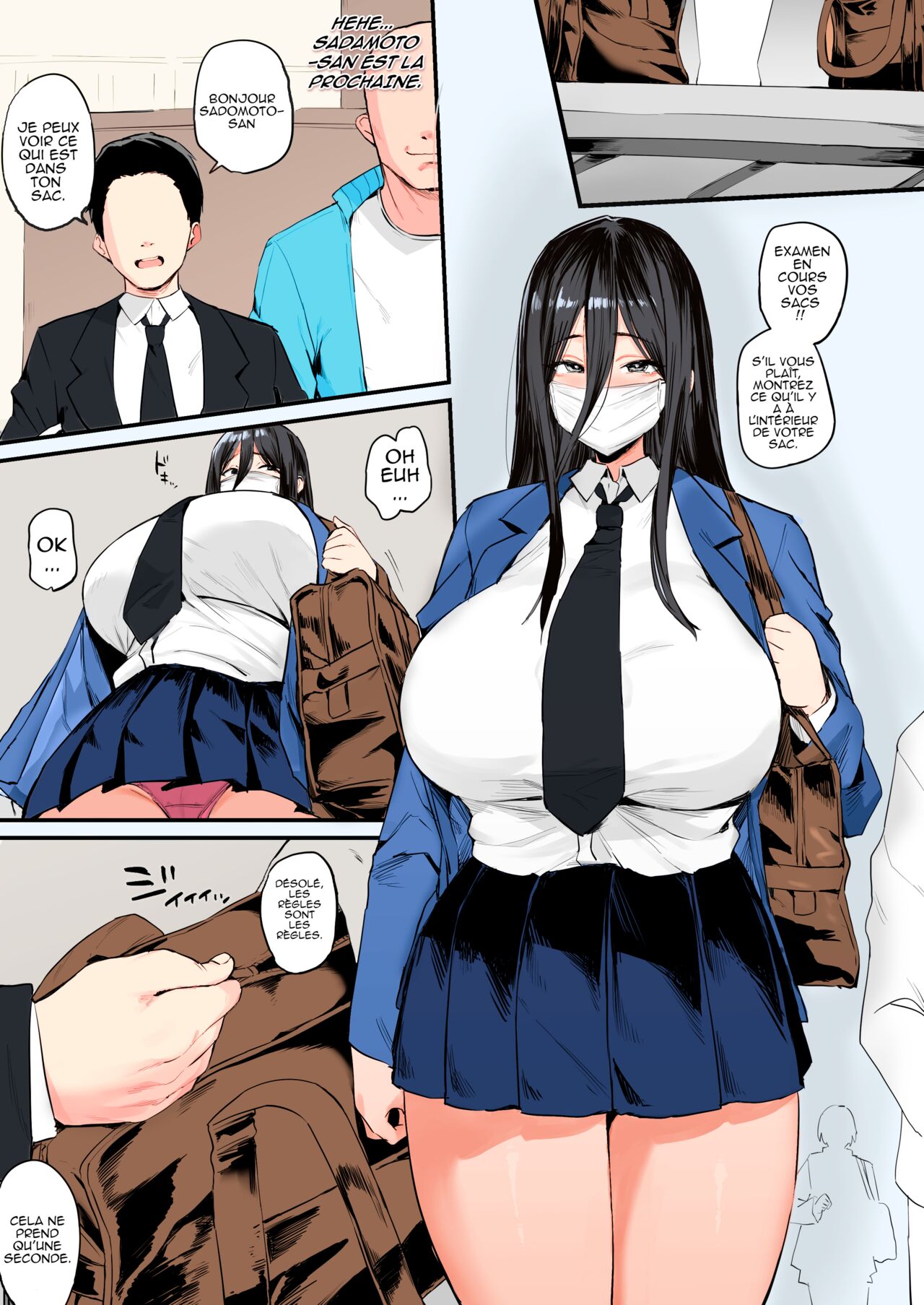 [Hotate-chan] Mochimono Kensa ni Hikkakaru Ko  [French]   [NervScantrad] [Colorized] 图片编号 2