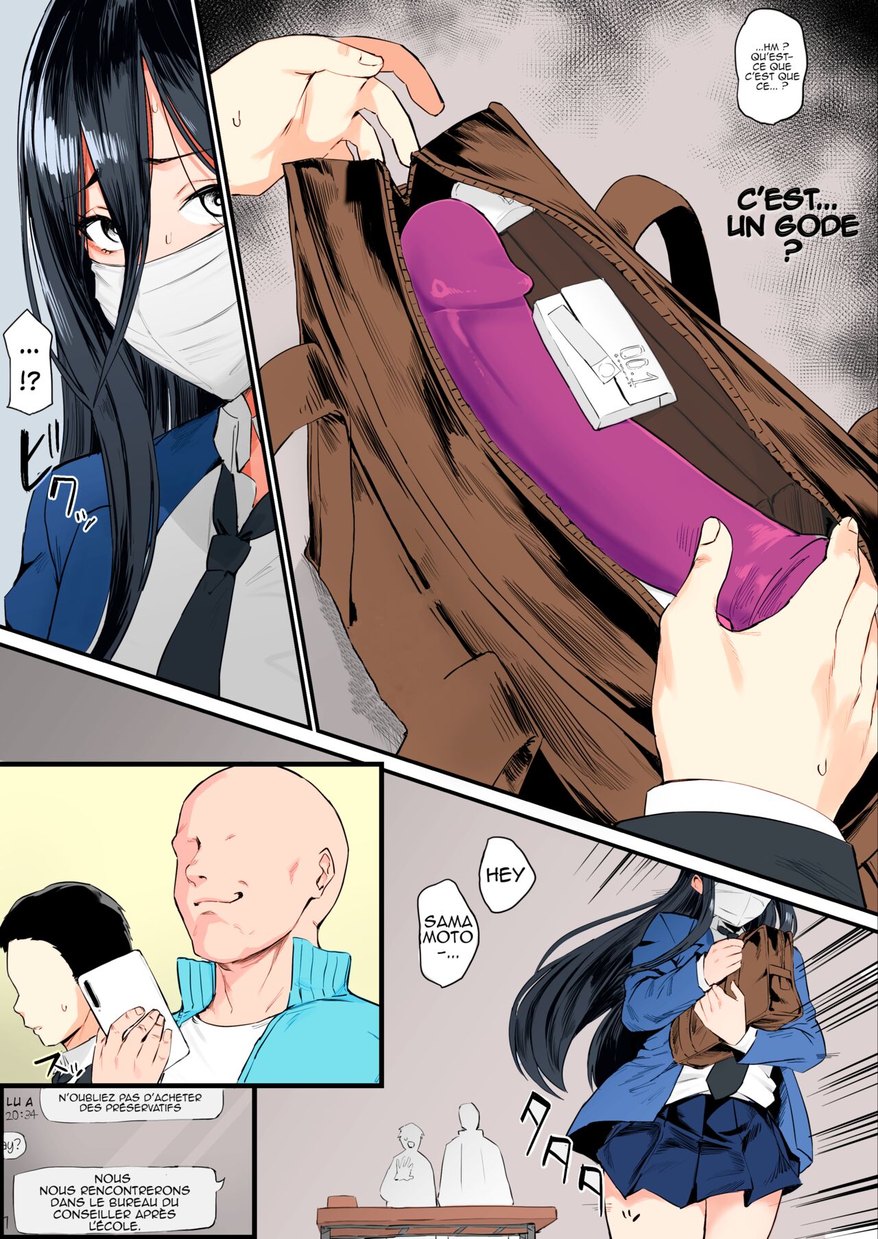 [Hotate-chan] Mochimono Kensa ni Hikkakaru Ko  [French]   [NervScantrad] [Colorized] 图片编号 3